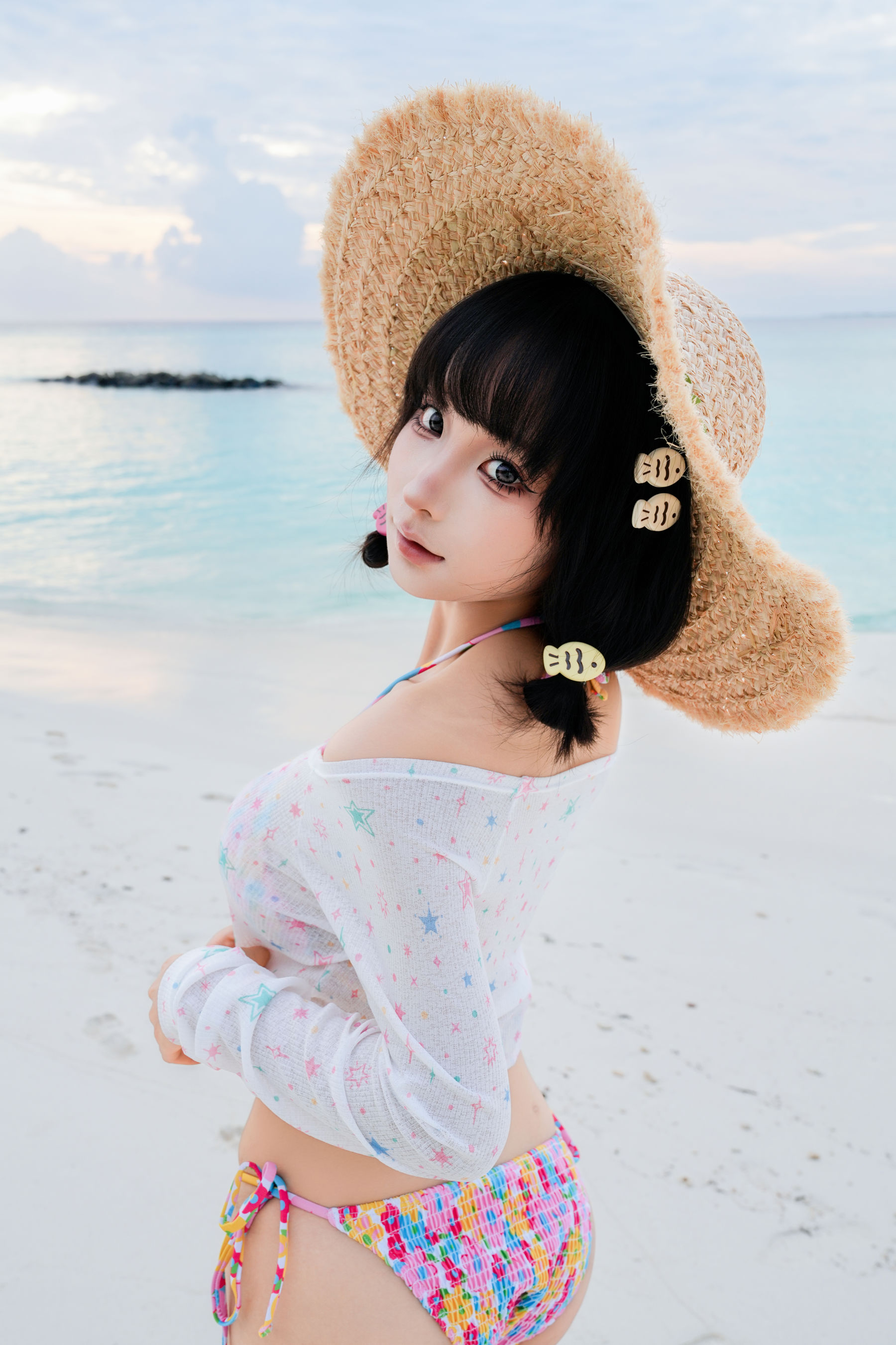 动漫博主蠢沫沫 - 2025.11 自拍集/(214P)