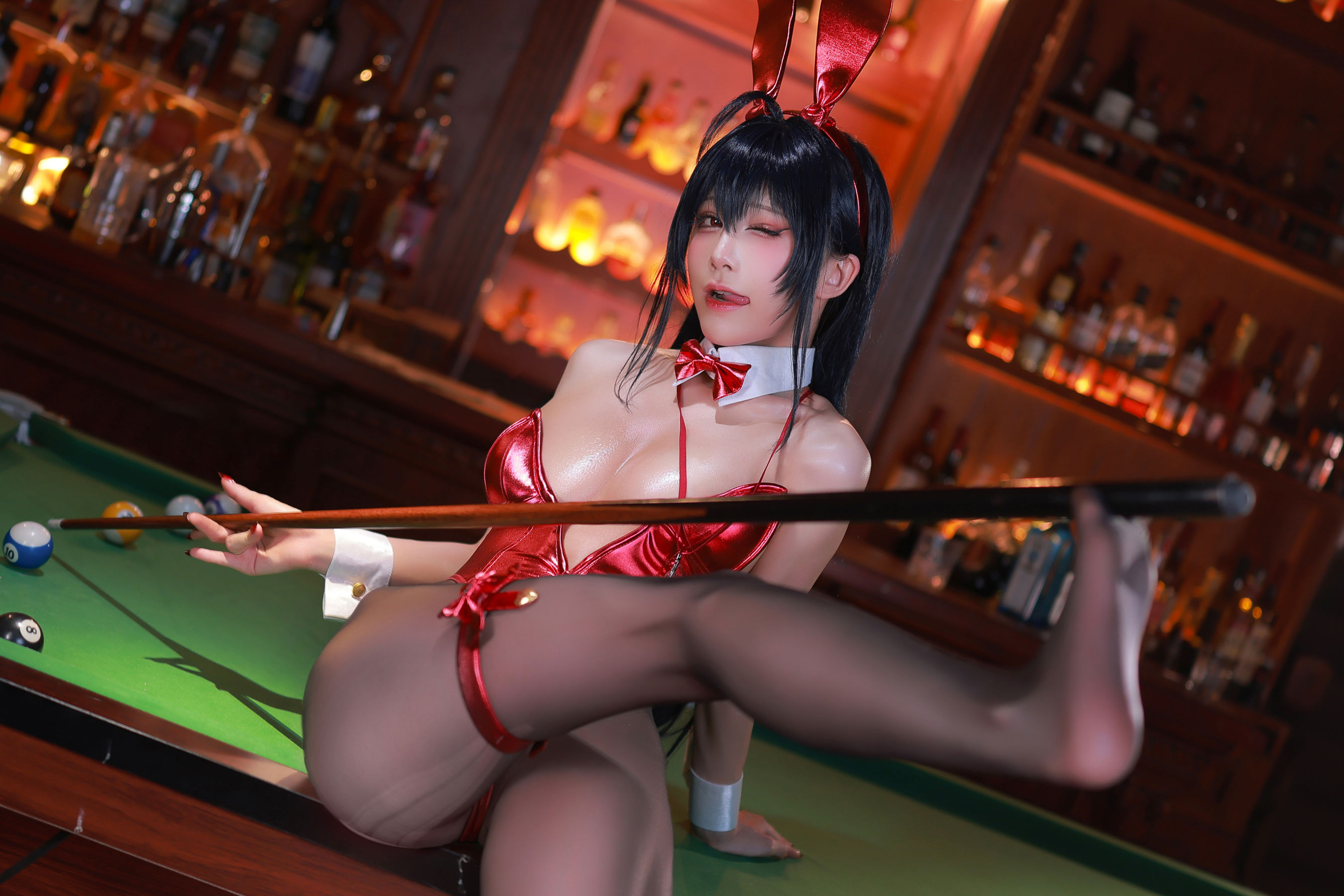 动漫博主水淼aqua - 碧蓝航线 大凤兔女郎/(58P)