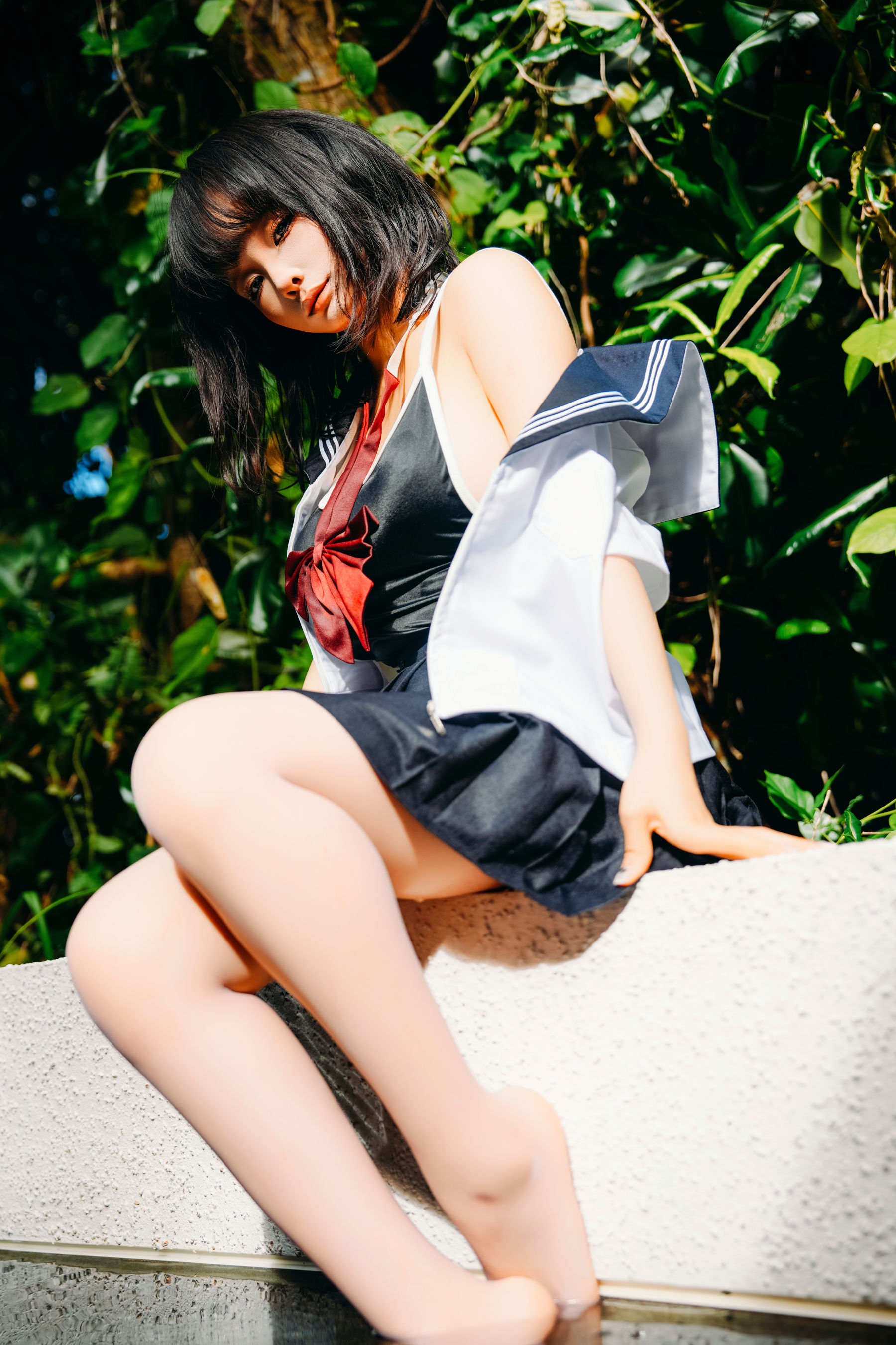 动漫博主蠢沫沫 - 2025.11 自拍集/(214P)