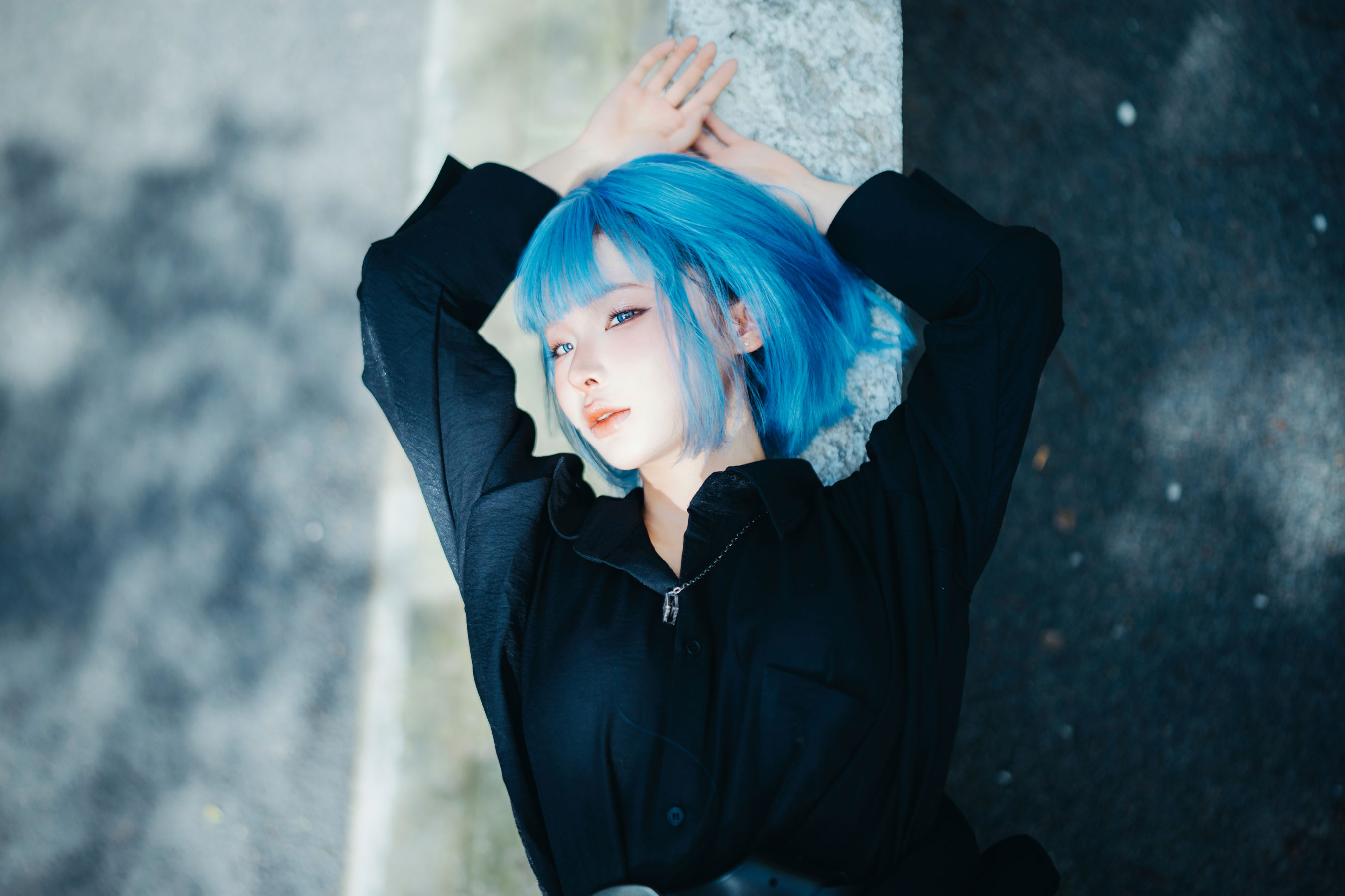 动漫博主蠢沫沫 - 2025.11 自拍集/(214P)