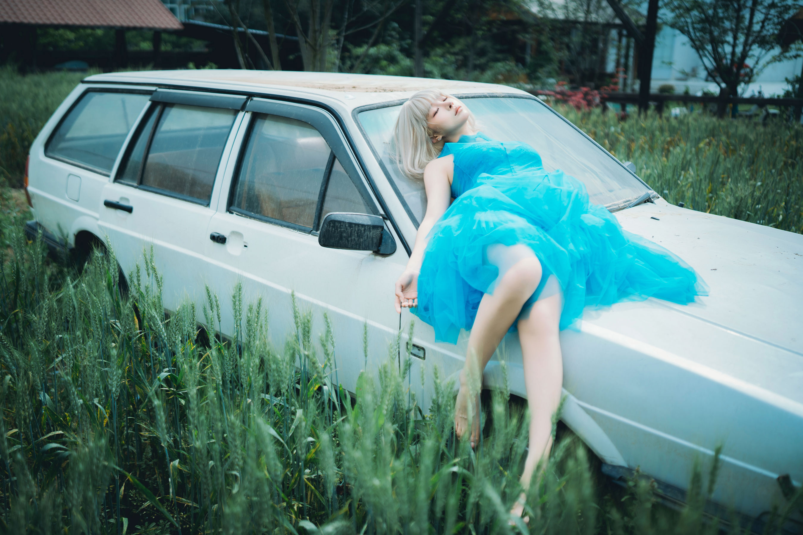 动漫博主蠢沫沫 - 2025.11 自拍集/(214P)