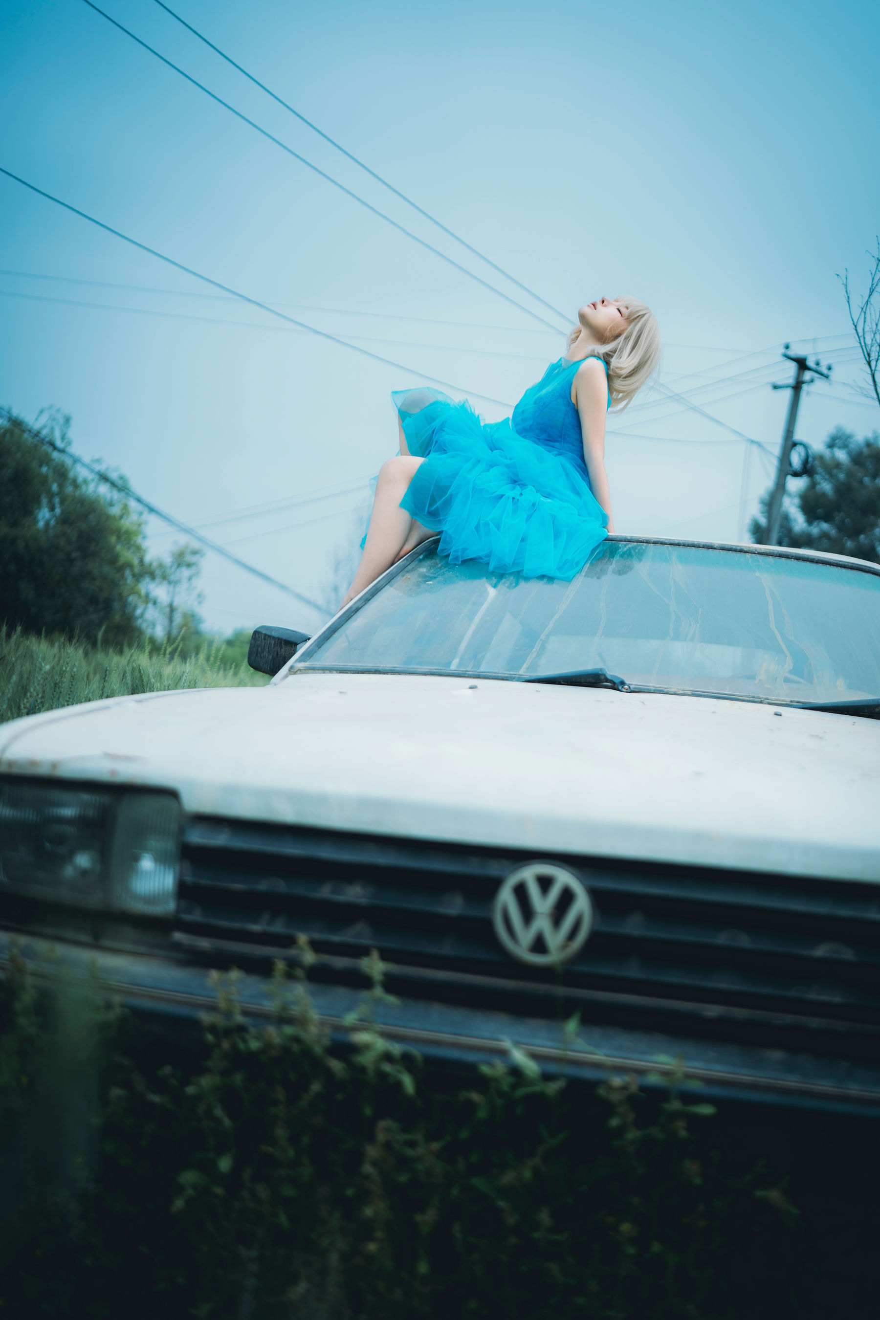 动漫博主蠢沫沫 - 2025.11 自拍集/(214P)