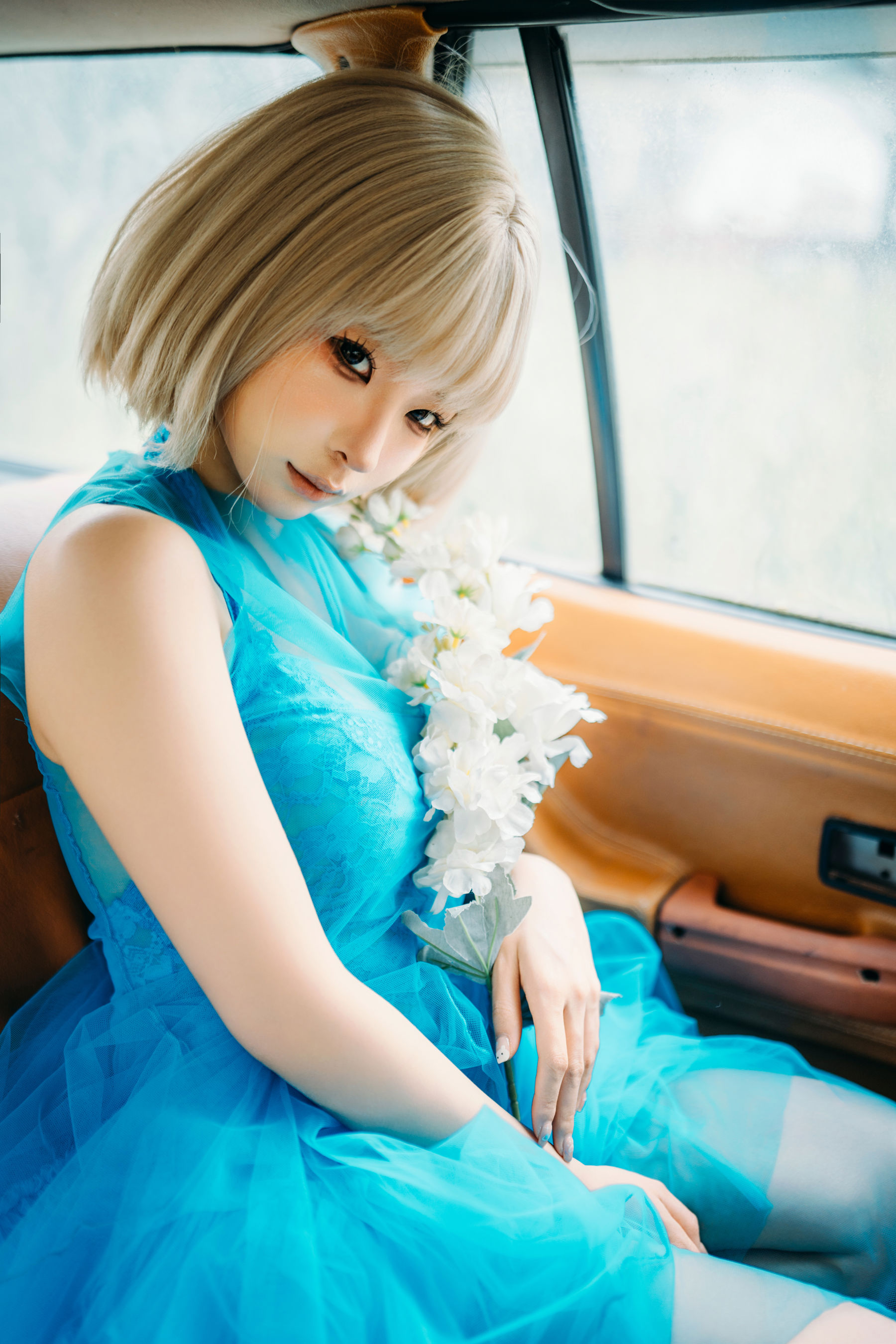 动漫博主蠢沫沫 - 2025.11 自拍集/(214P)