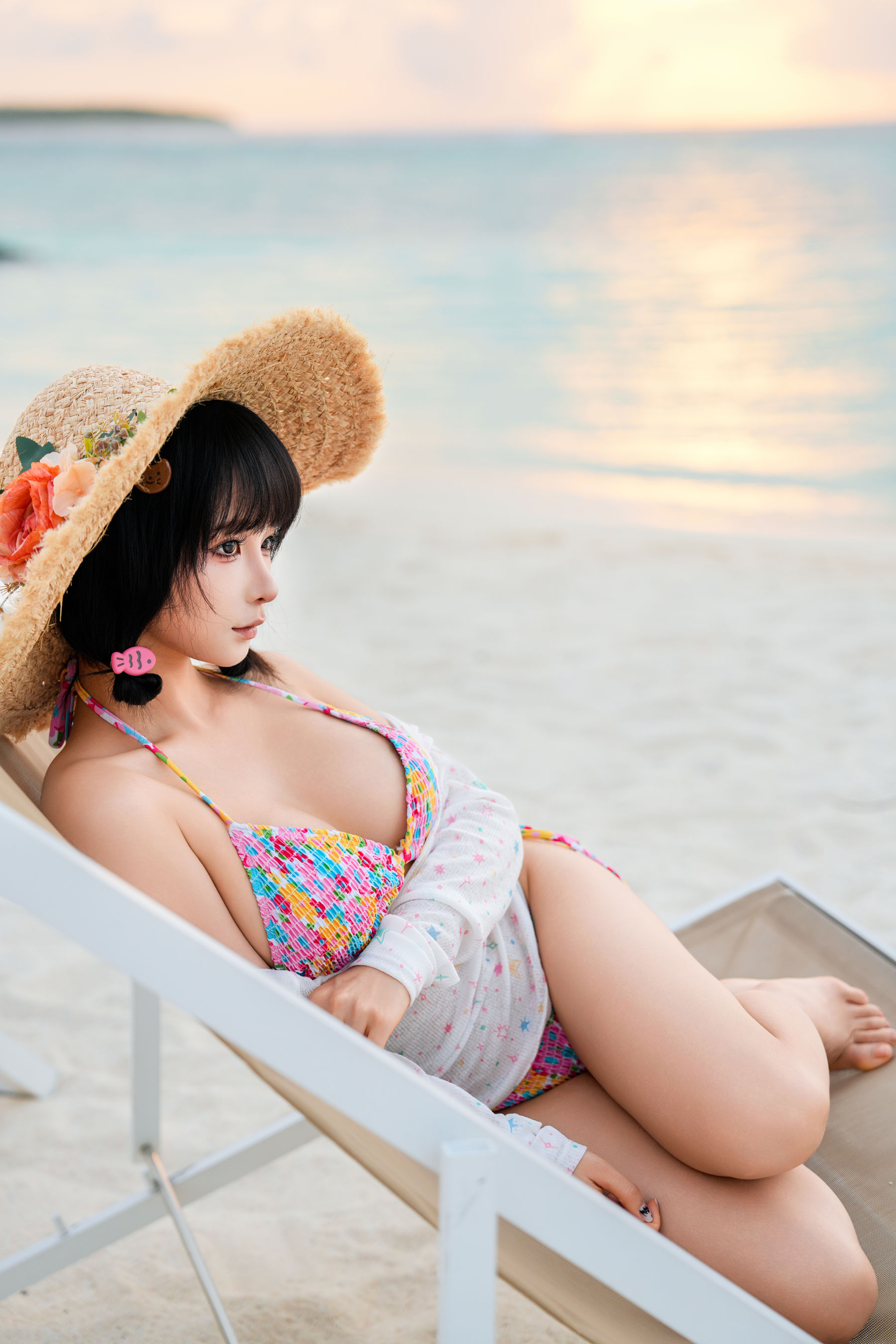 动漫博主蠢沫沫 - 2025.11 自拍集/(214P)