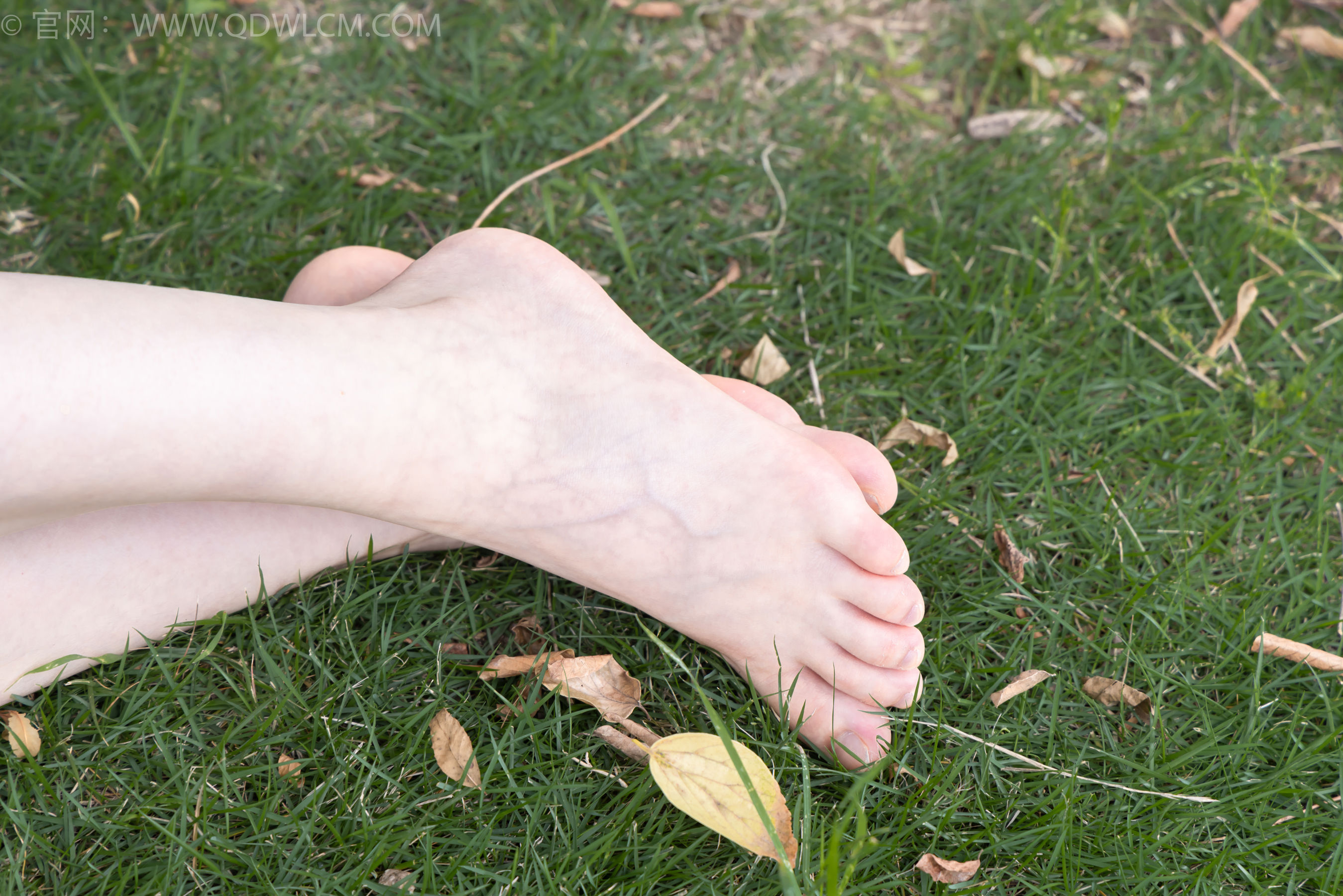 物恋传媒 No.2393 奶糖 - 帆布鞋、白棉袜、裸足/(160P)