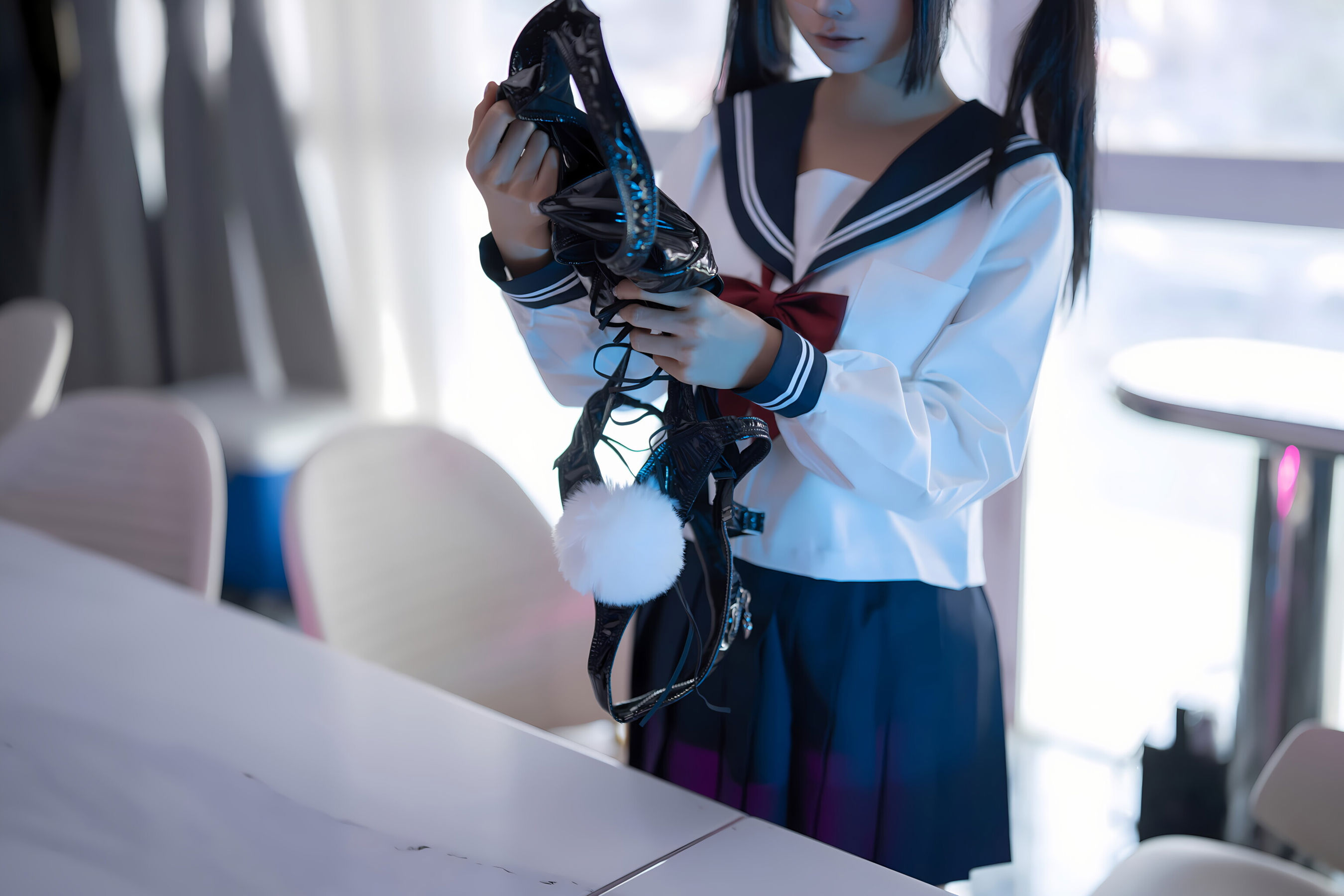 动漫博主蠢沫沫 - 学妹的兼职/(136P)