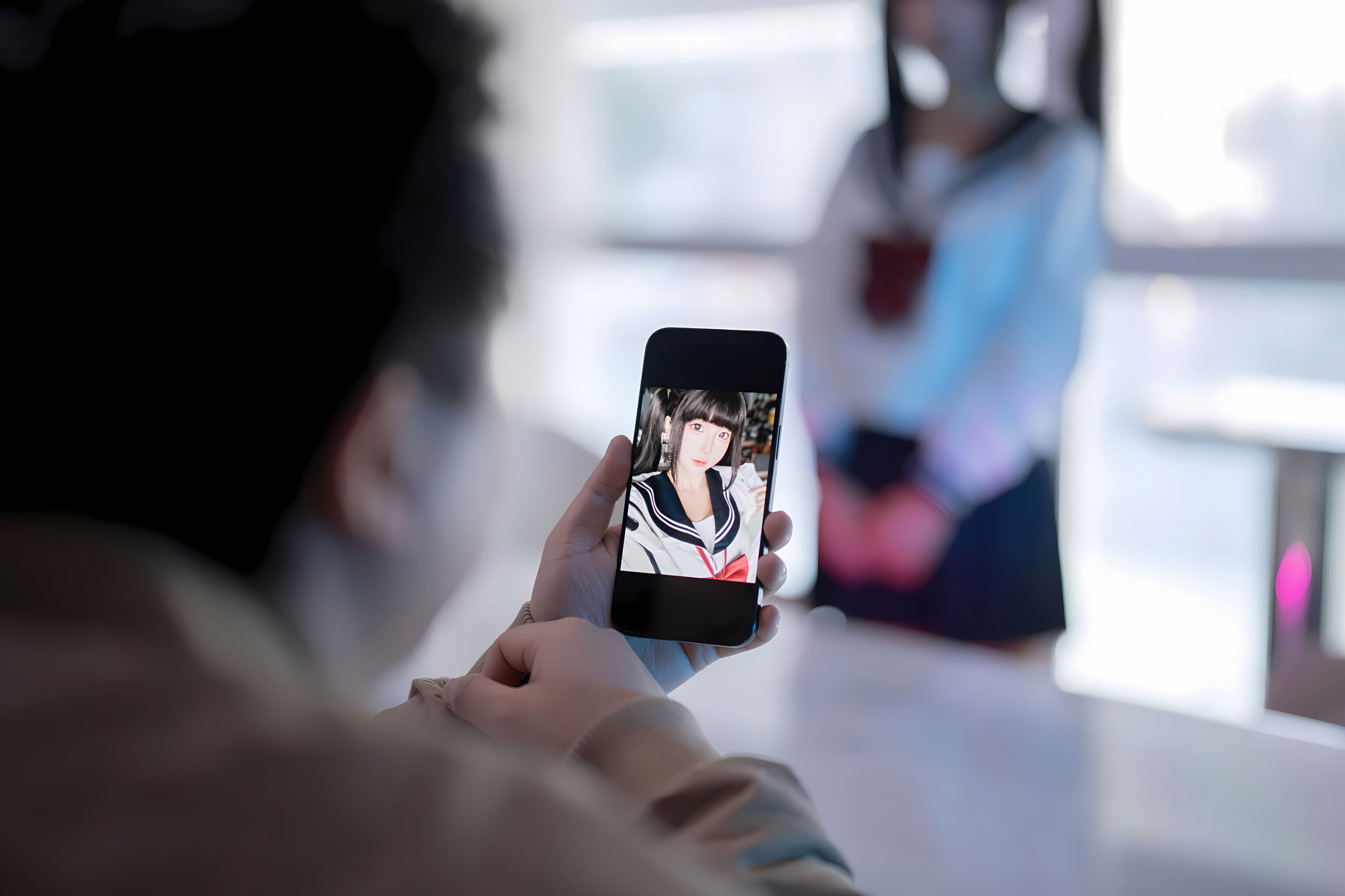 动漫博主蠢沫沫 - 学妹的兼职/(136P)