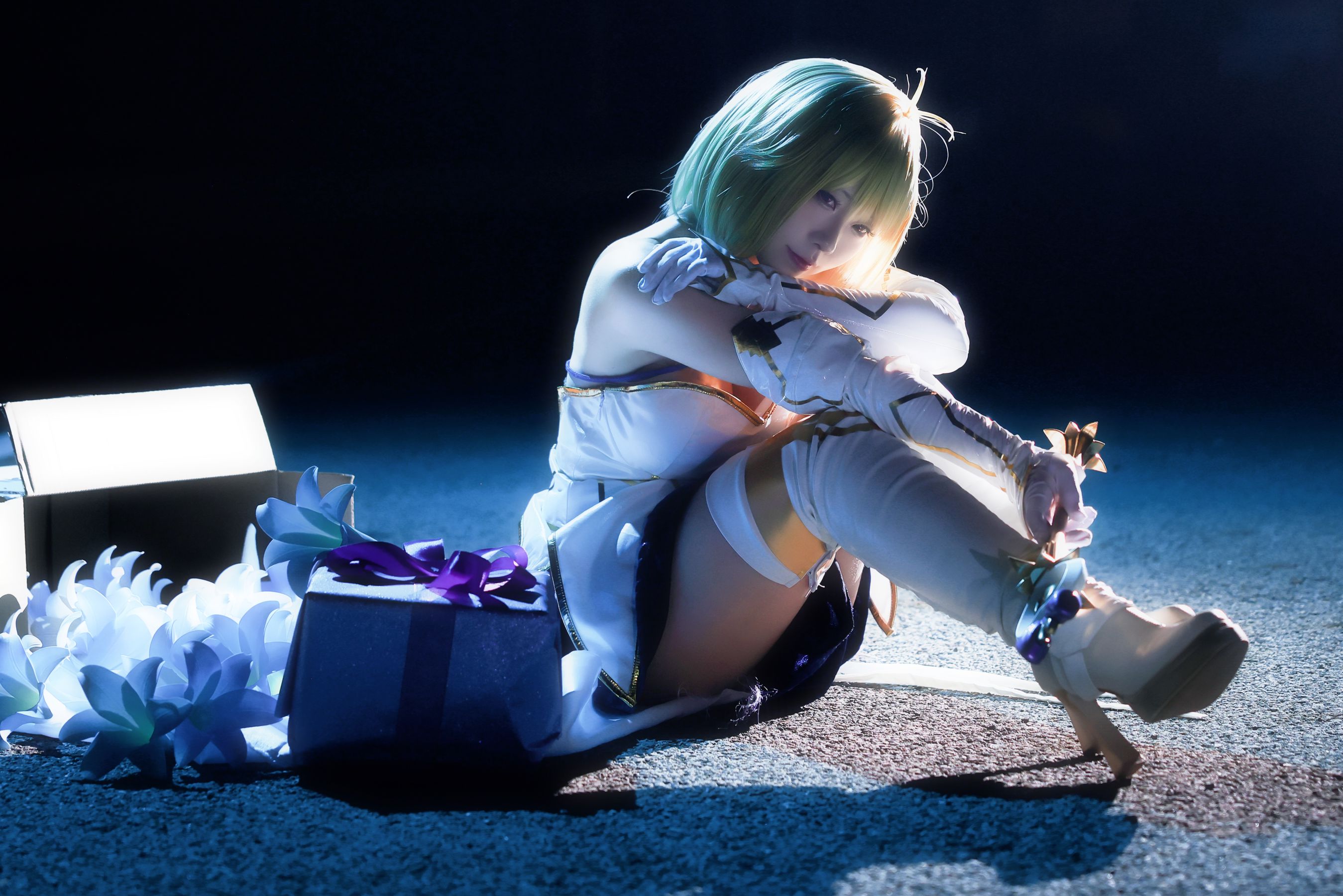 动漫博主G44不会受伤 - 白色月姬/(22P)