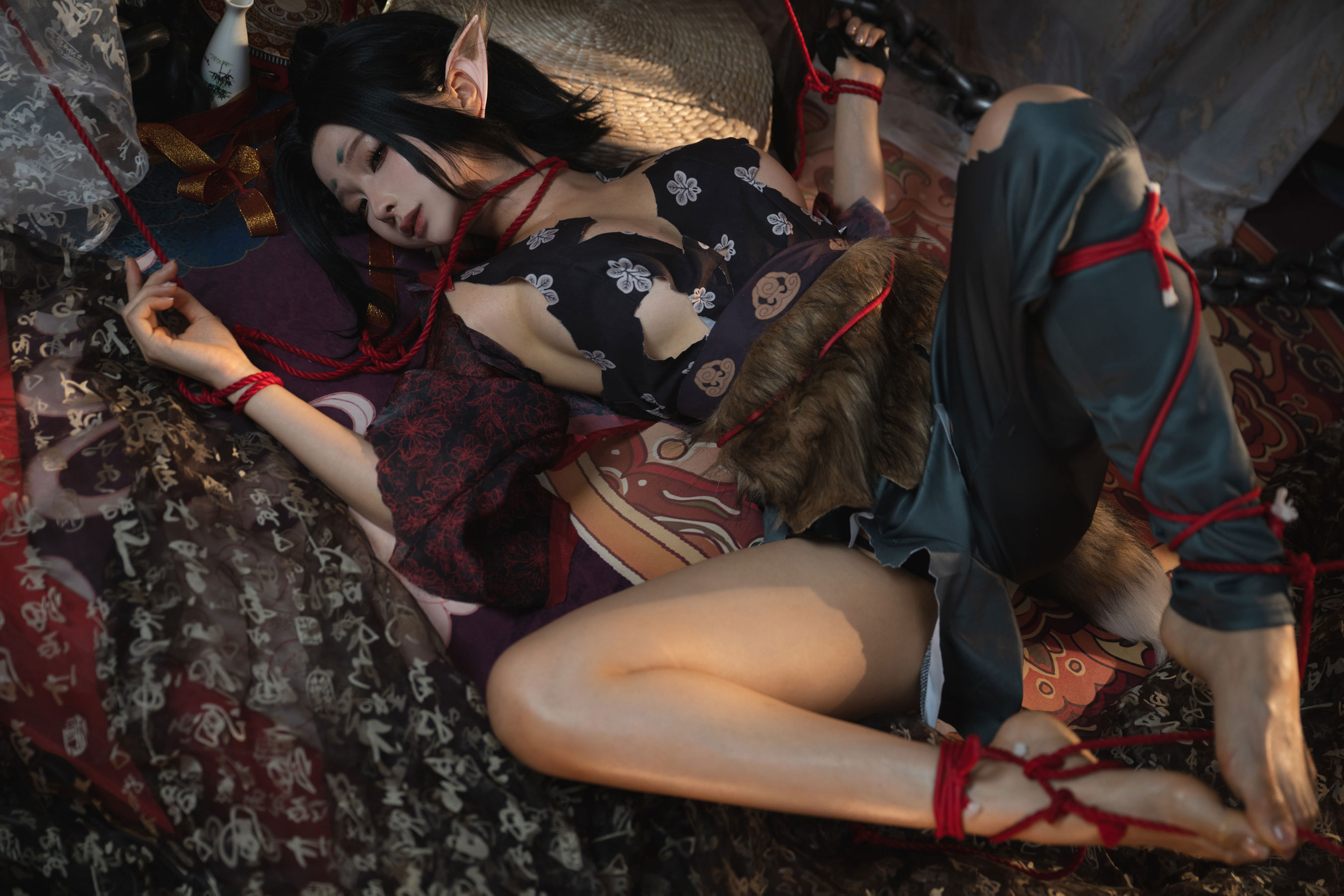 动漫博主蠢沫沫 - 黑神话 萍萍/(144P)