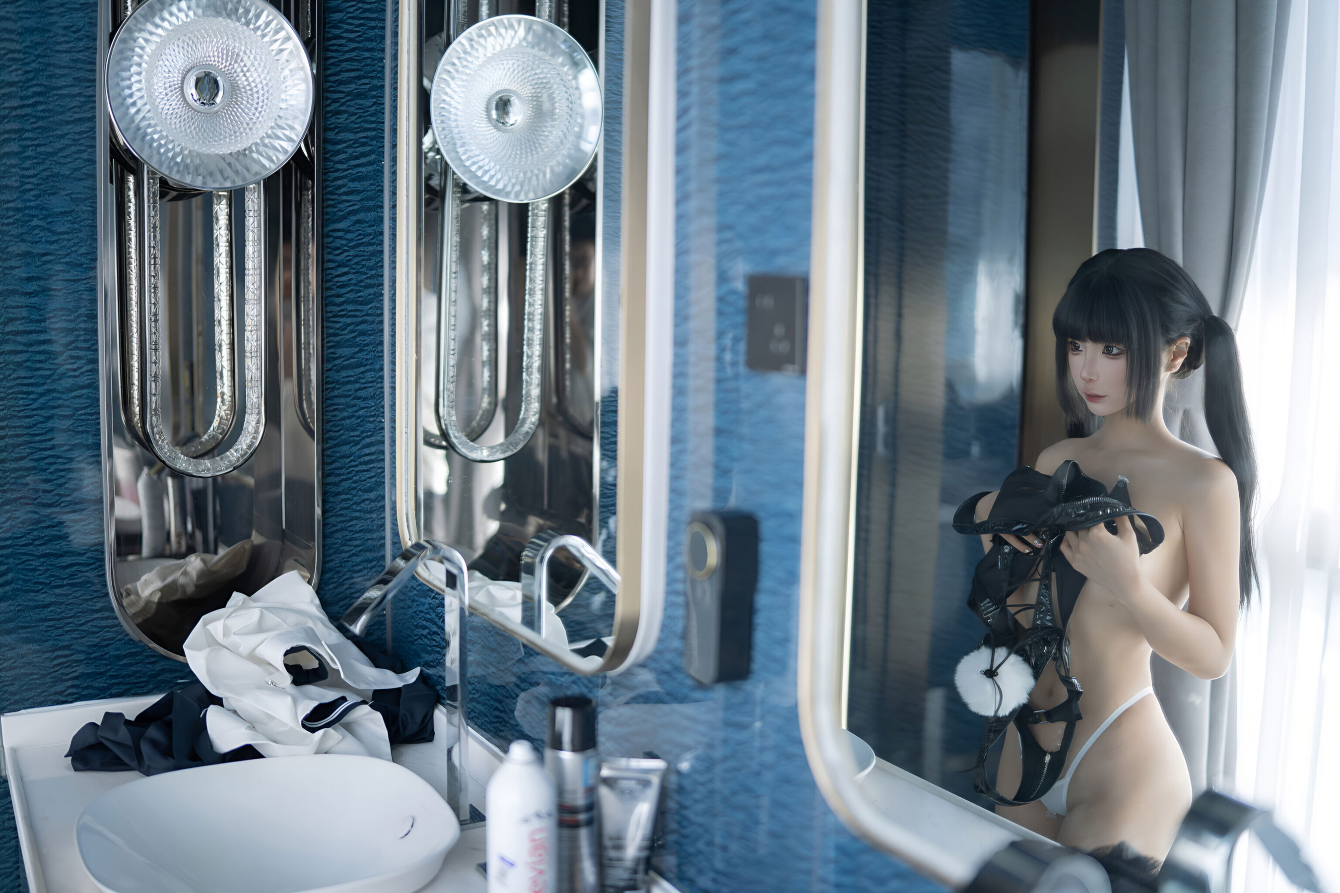 动漫博主蠢沫沫 - 学妹的兼职/(136P)