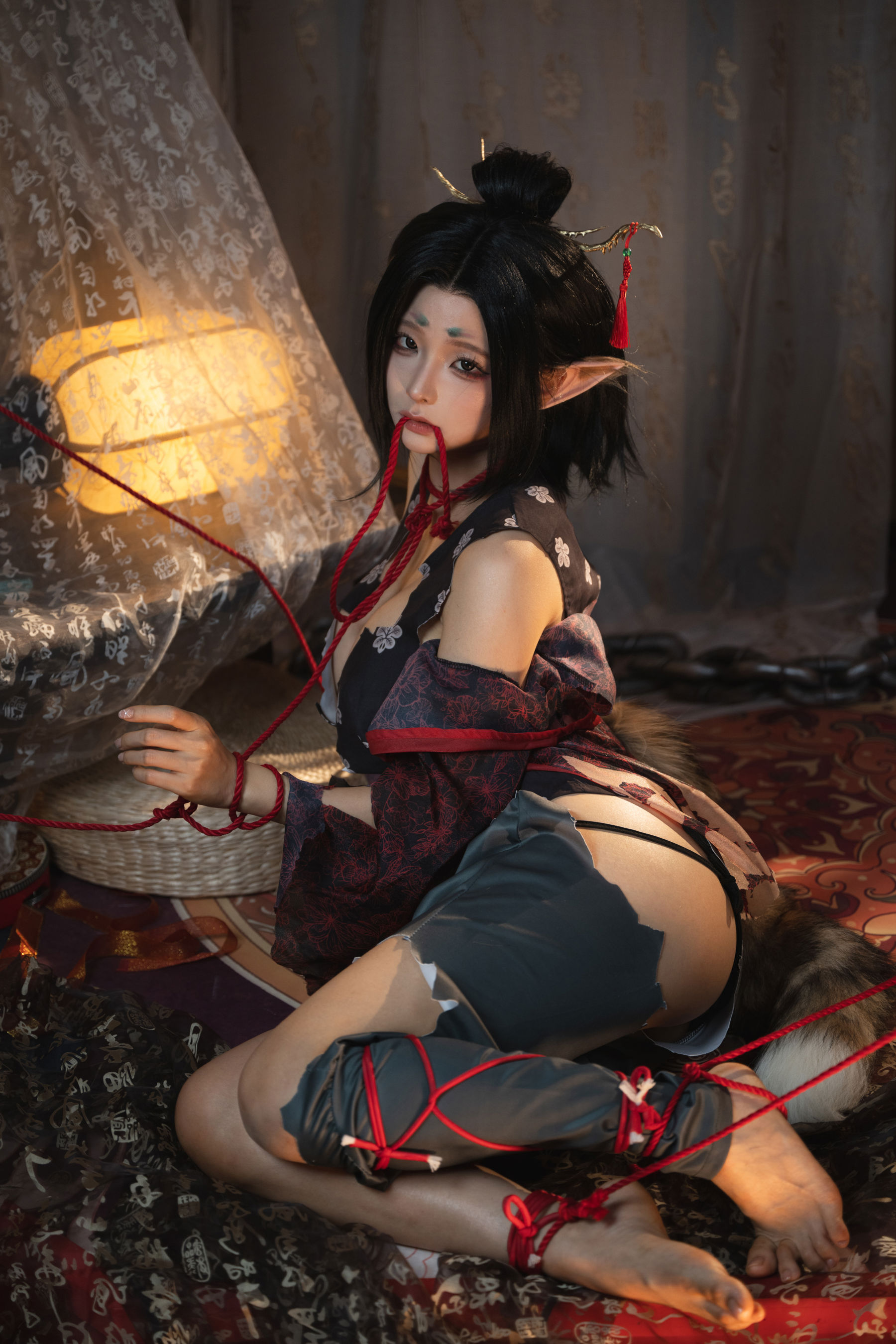 动漫博主蠢沫沫 - 黑神话 萍萍/(144P)