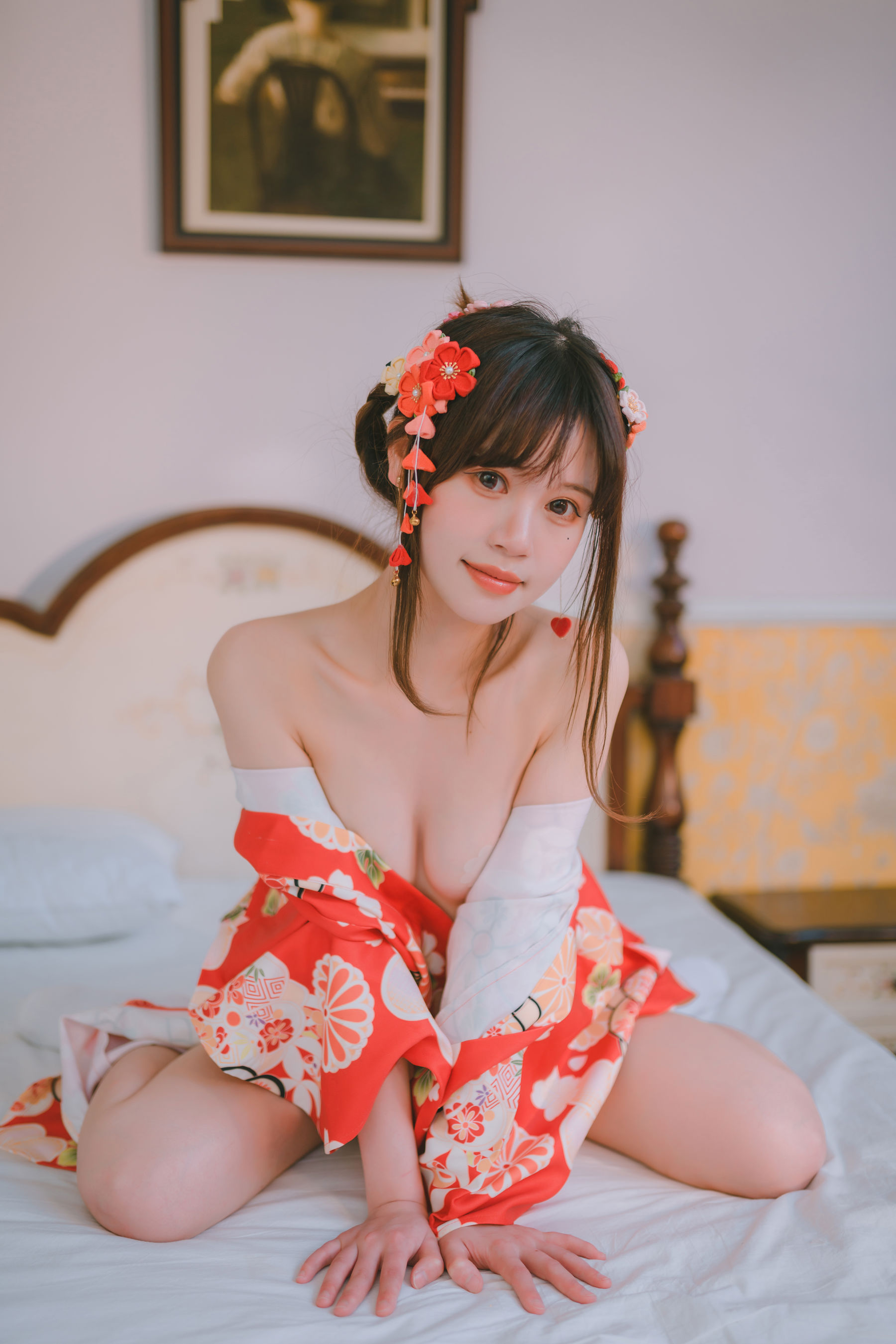 千反田鹿子 - 日常 浴衣室内/(49P)