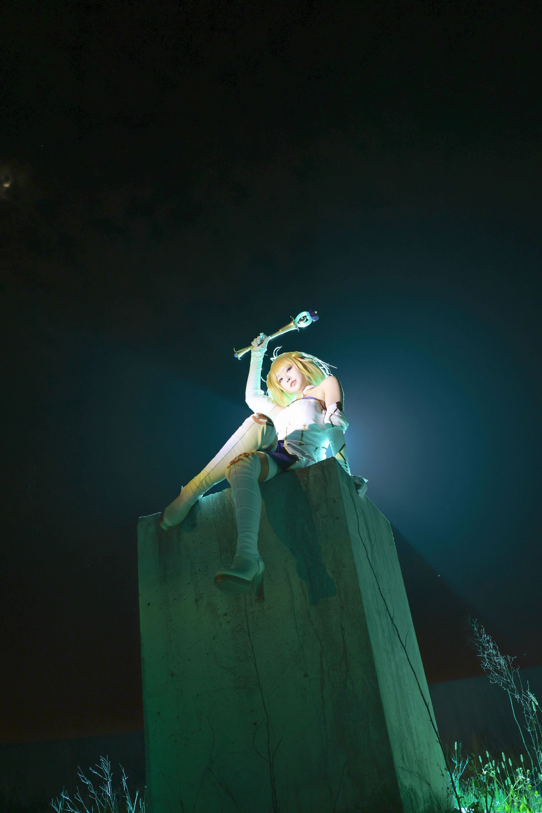 动漫博主G44不会受伤 - 白色月姬/(22P)