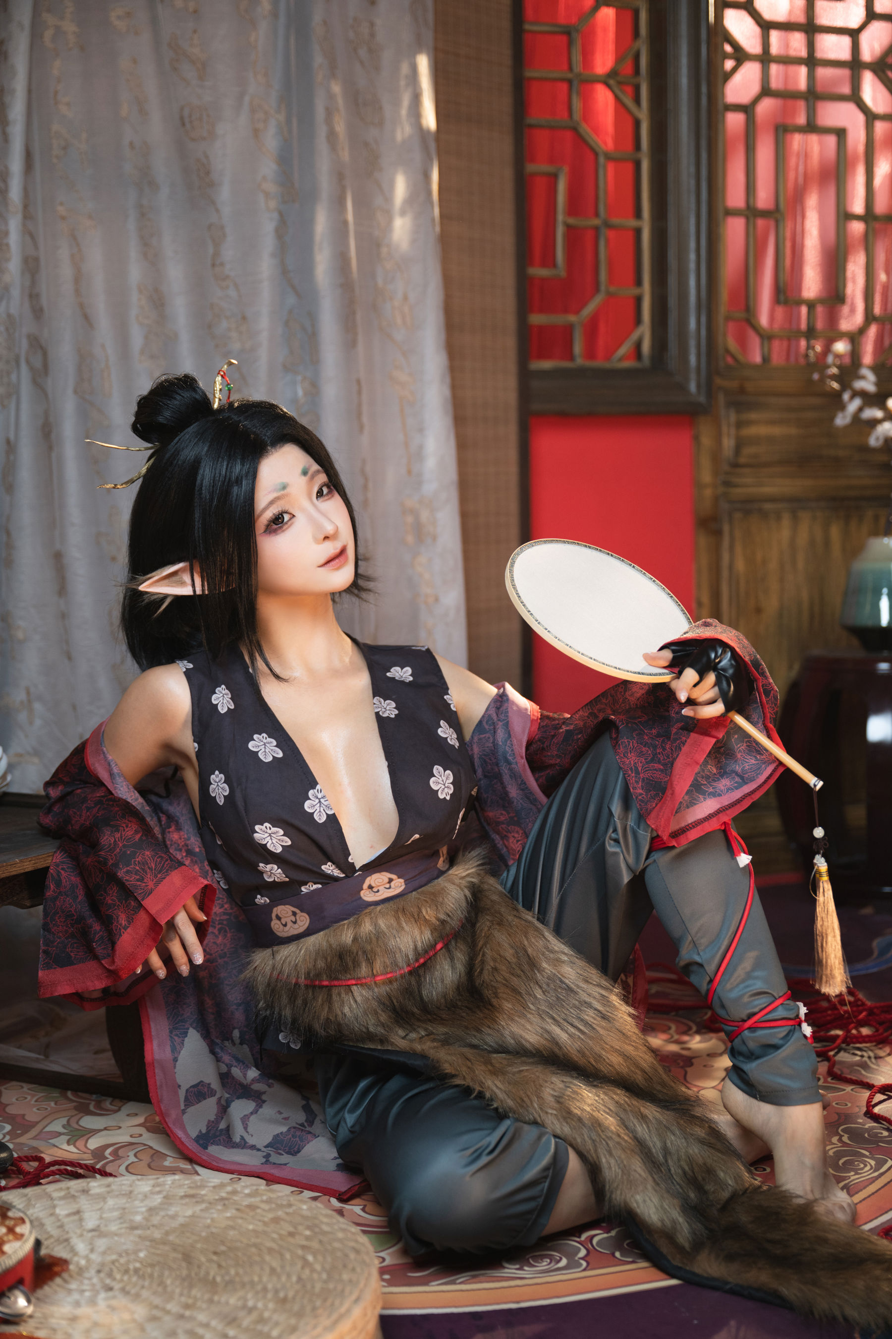 动漫博主蠢沫沫 - 黑神话 萍萍/(144P)