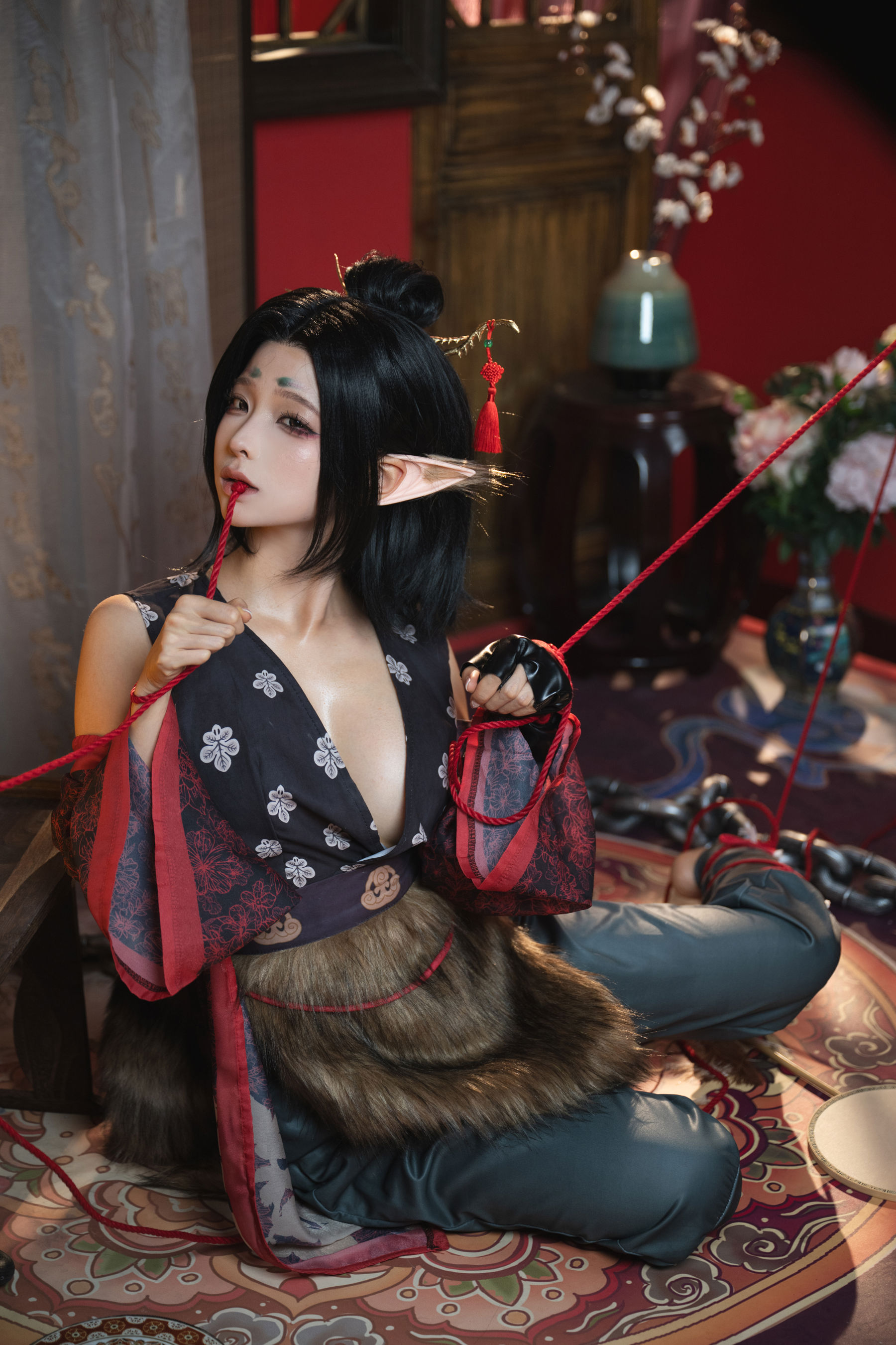 动漫博主蠢沫沫 - 黑神话 萍萍/(144P)