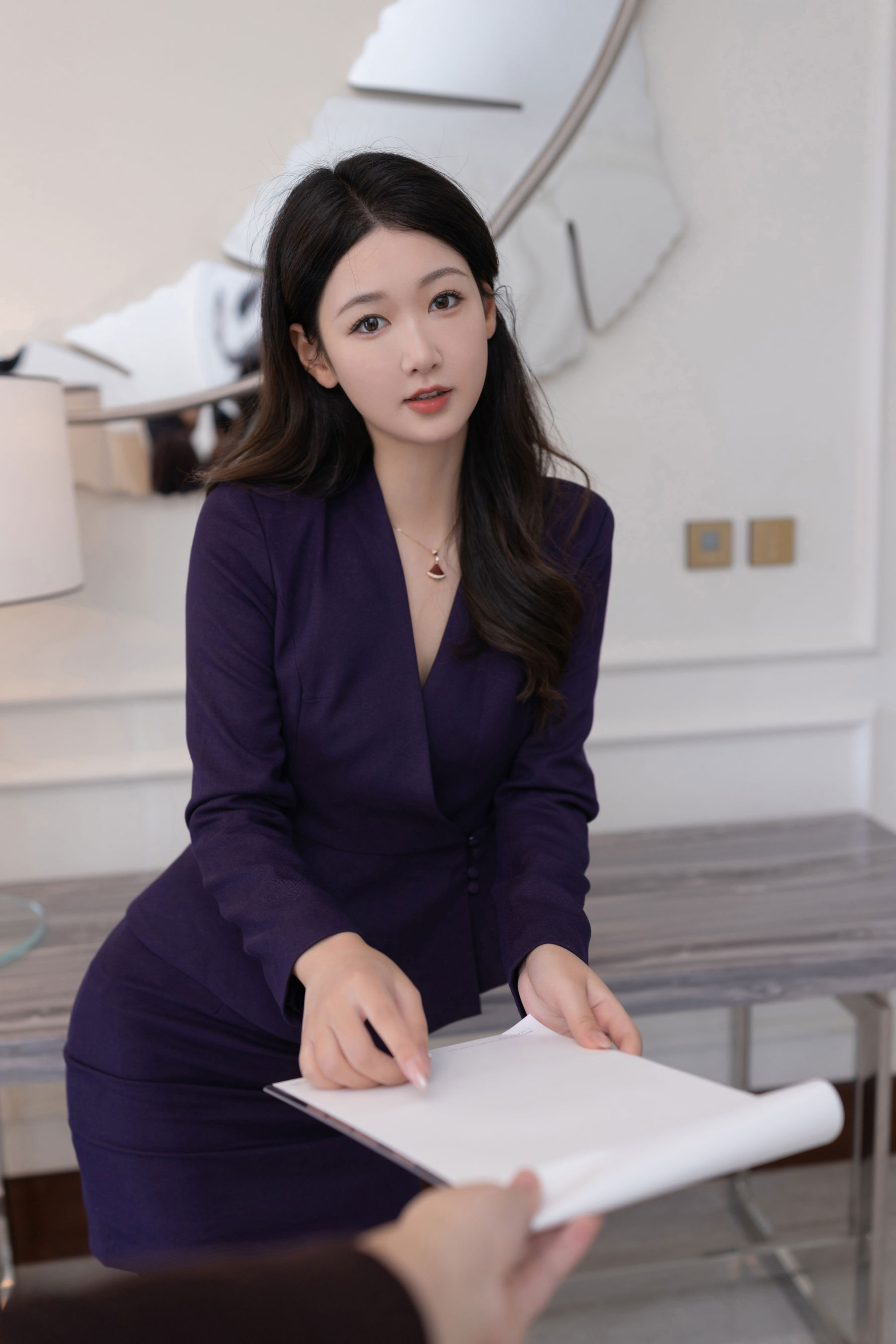 唐安琪 - 性感内衣套装/(87P)