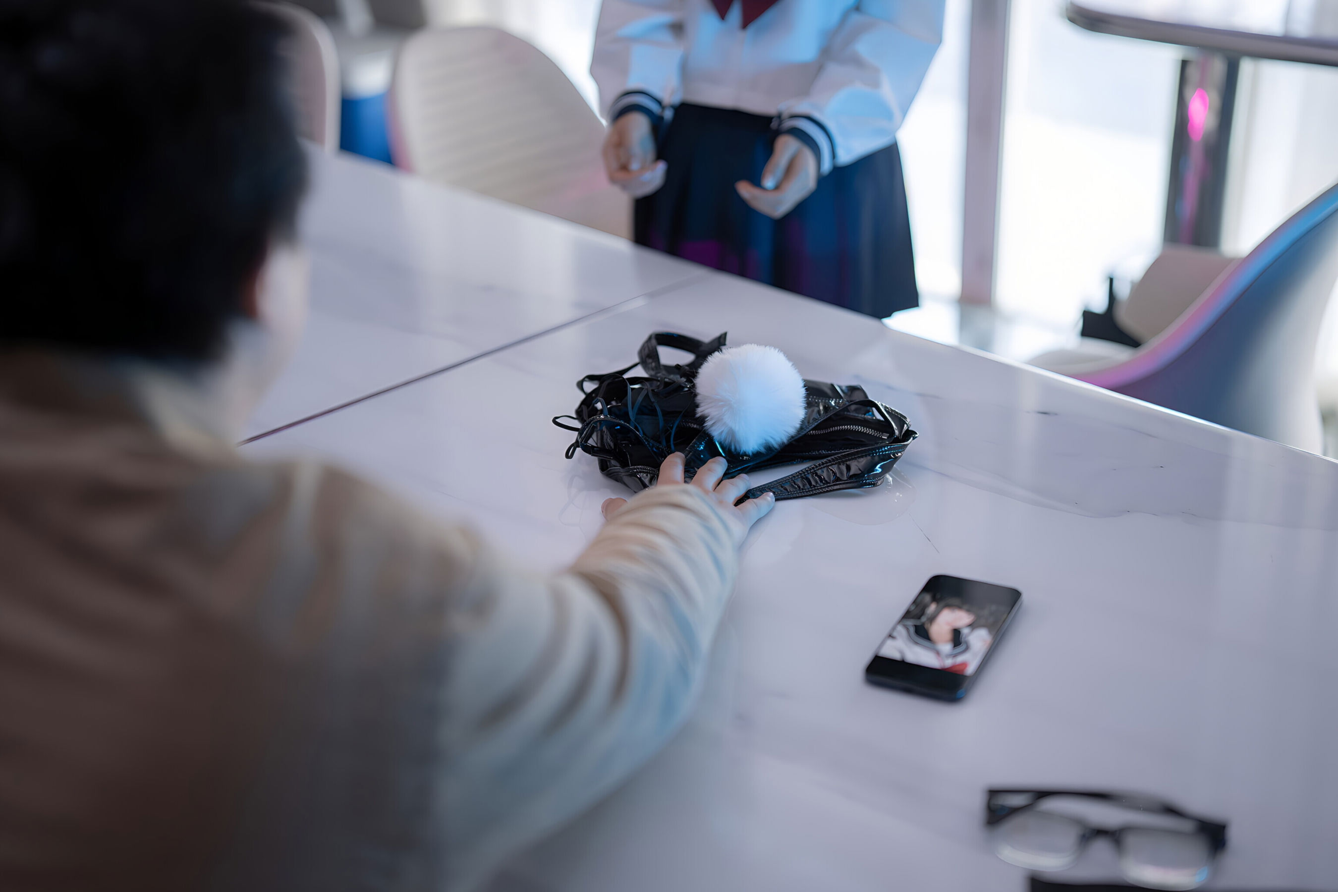 动漫博主蠢沫沫 - 学妹的兼职/(136P)