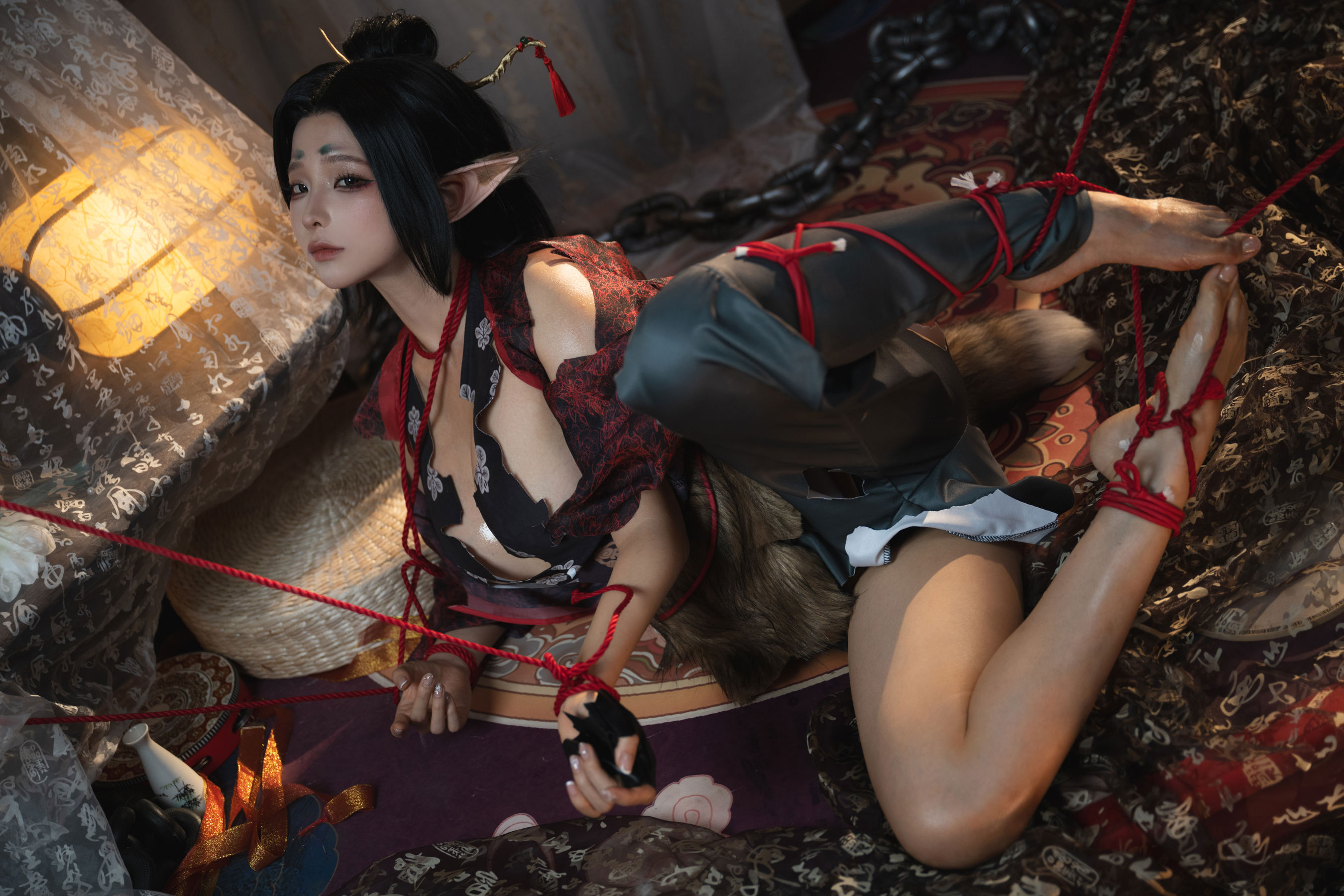 动漫博主蠢沫沫 - 黑神话 萍萍/(144P)