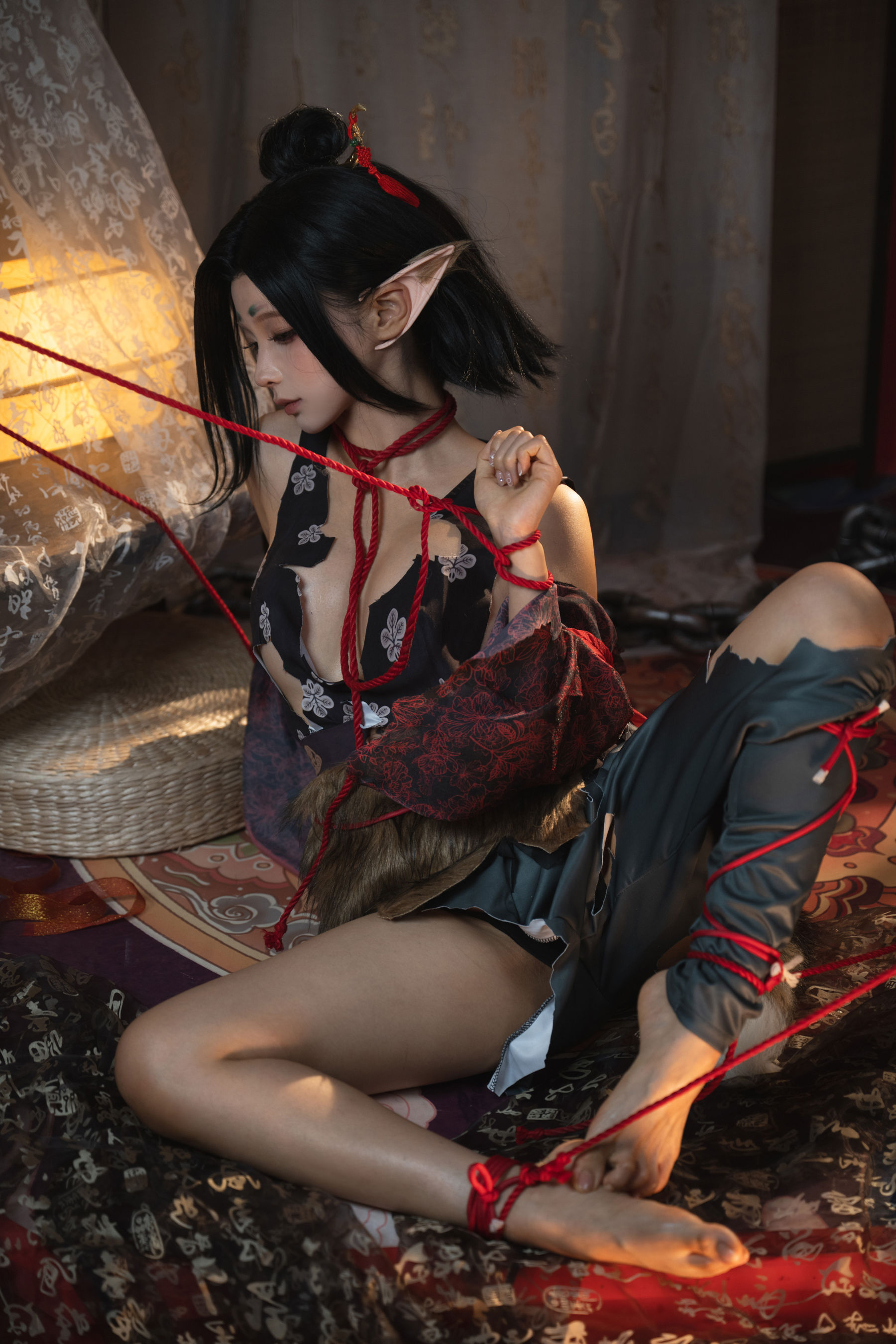 动漫博主蠢沫沫 - 黑神话 萍萍/(144P)