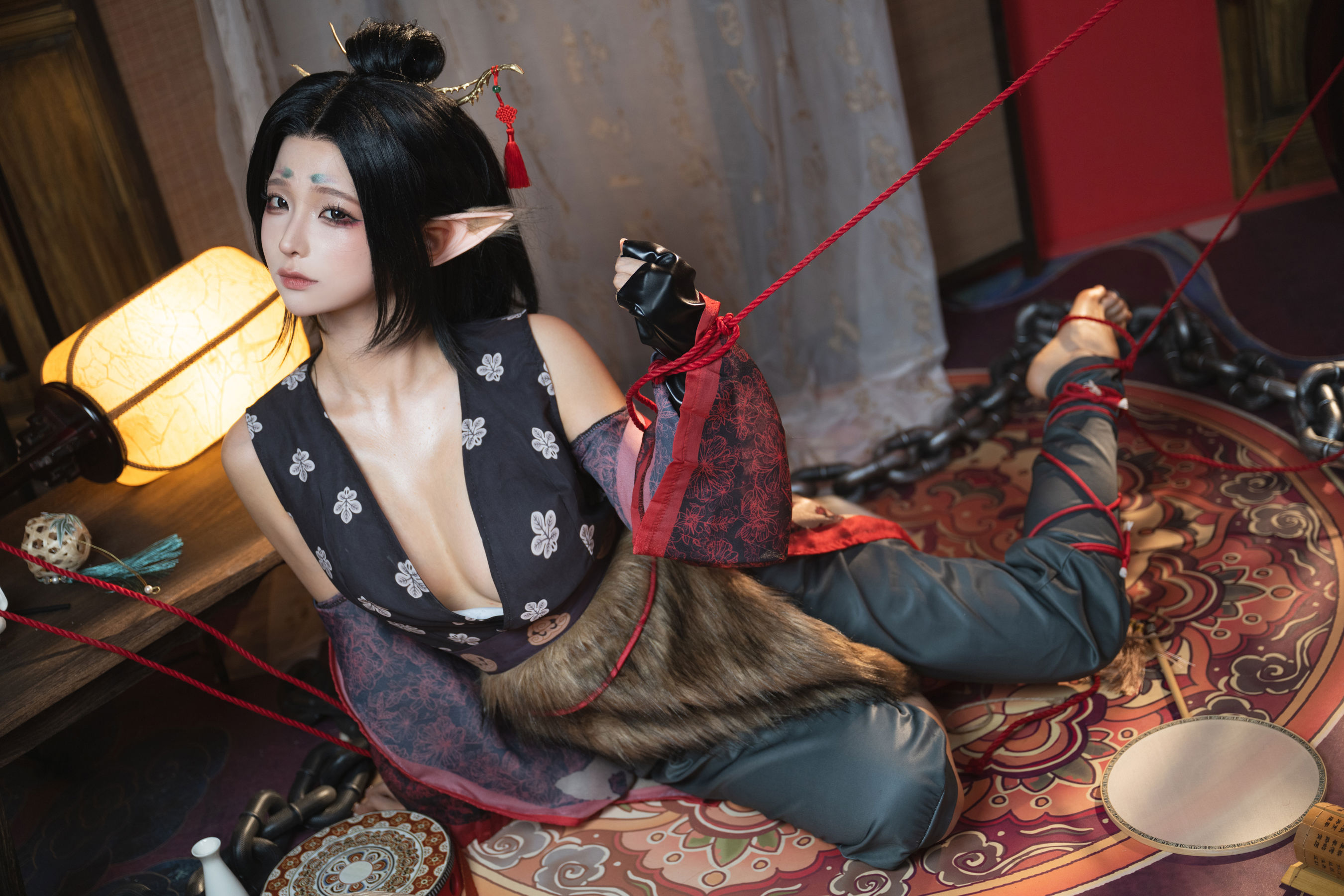 动漫博主蠢沫沫 - 黑神话 萍萍/(144P)