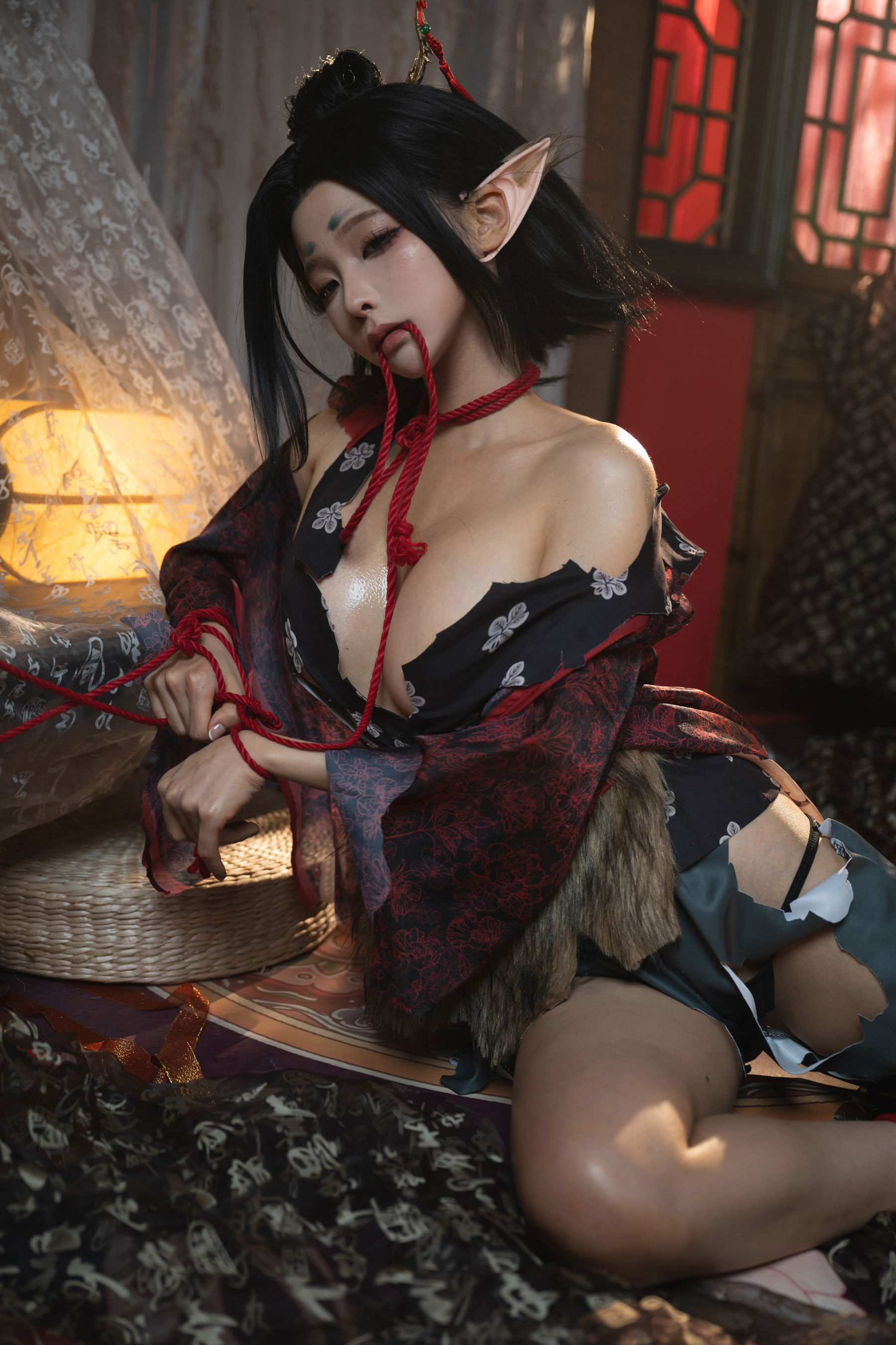 动漫博主蠢沫沫 - 黑神话 萍萍/(144P)