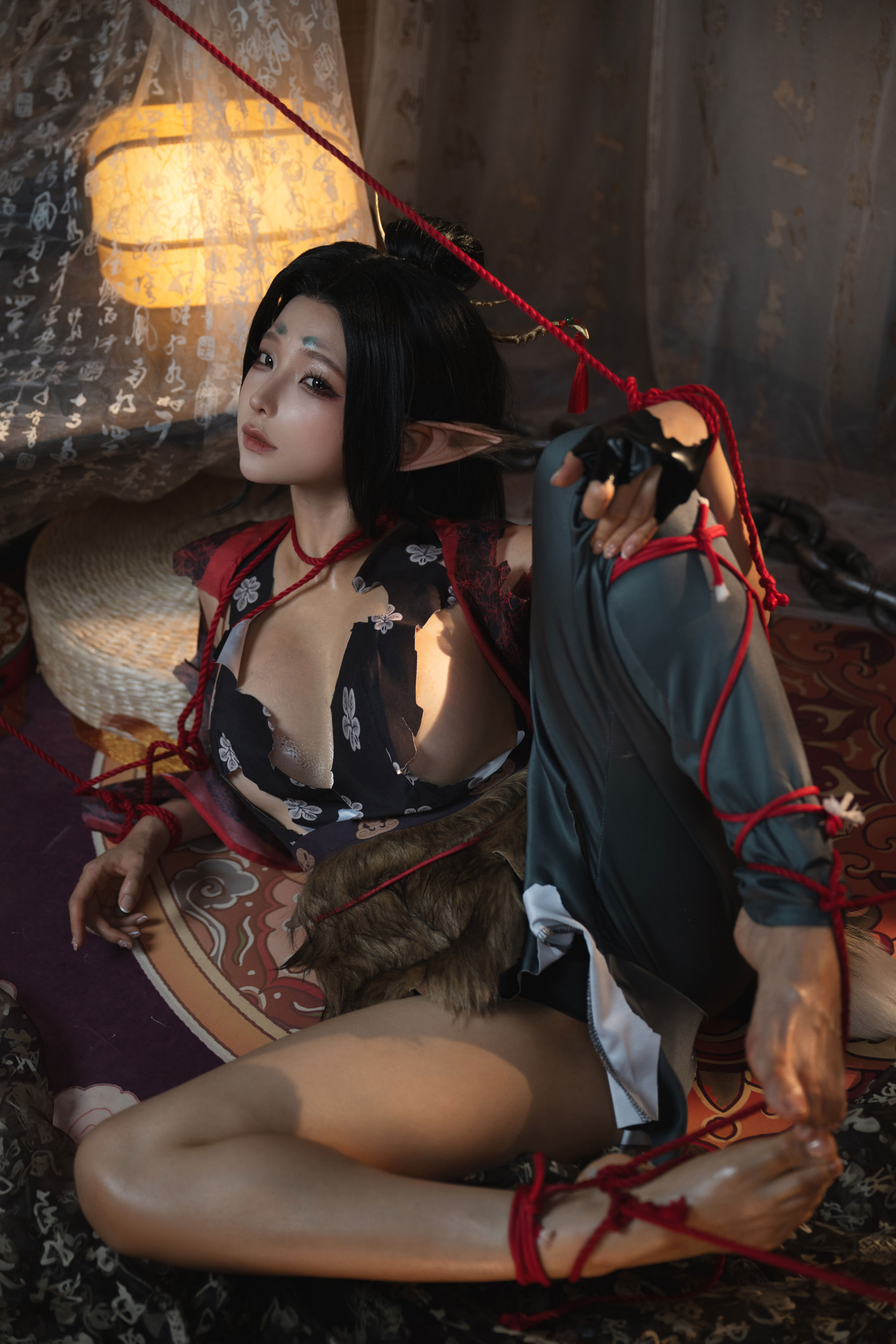 动漫博主蠢沫沫 - 黑神话 萍萍/(144P)