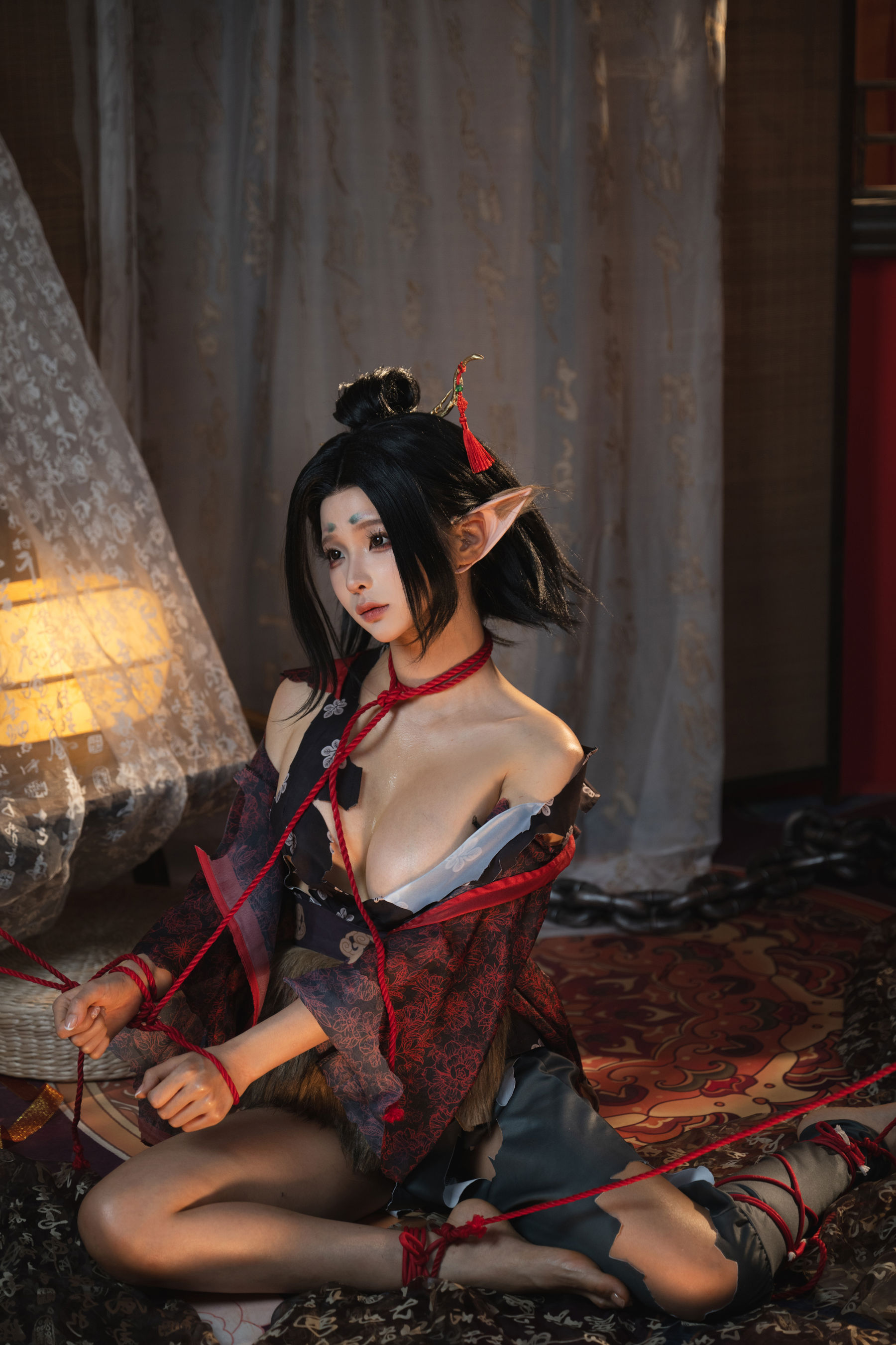 动漫博主蠢沫沫 - 黑神话 萍萍/(144P)