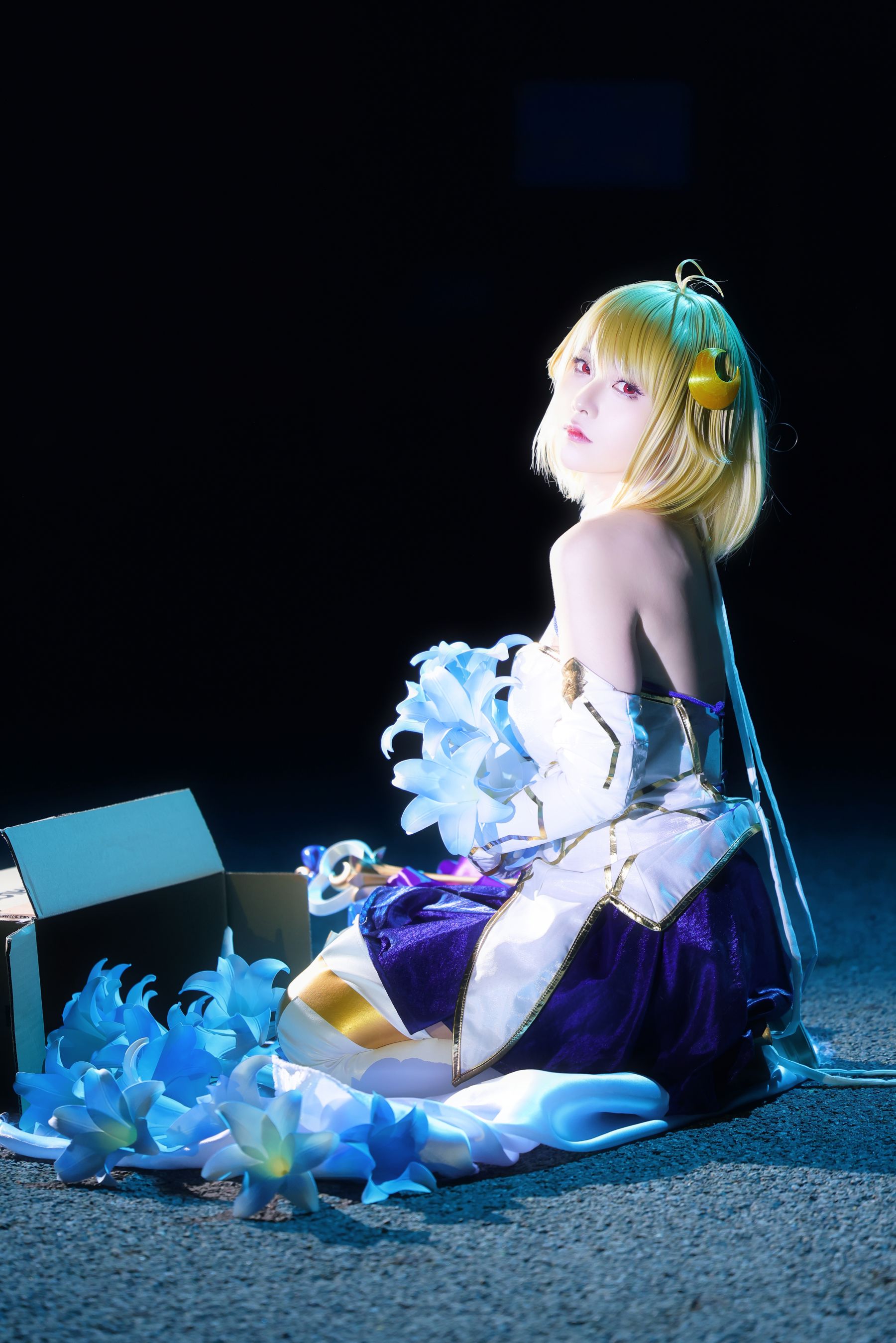 动漫博主G44不会受伤 - 白色月姬/(22P)