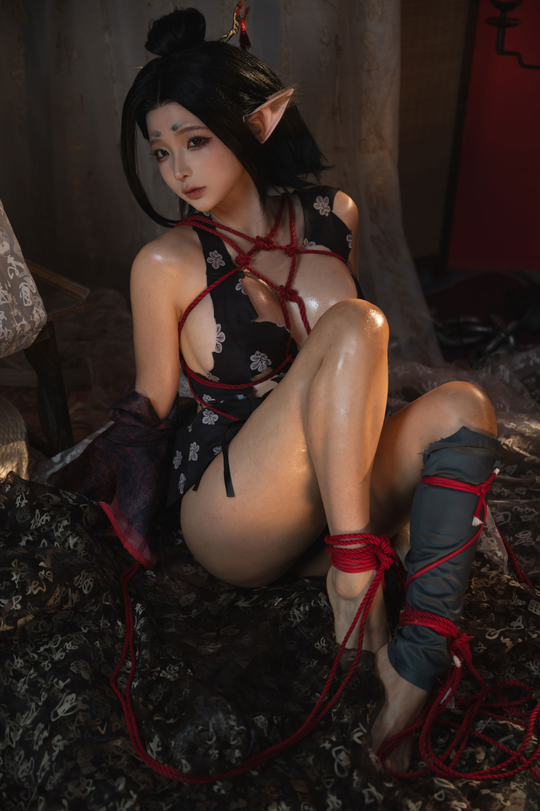 动漫博主蠢沫沫 - 黑神话 萍萍/(144P)