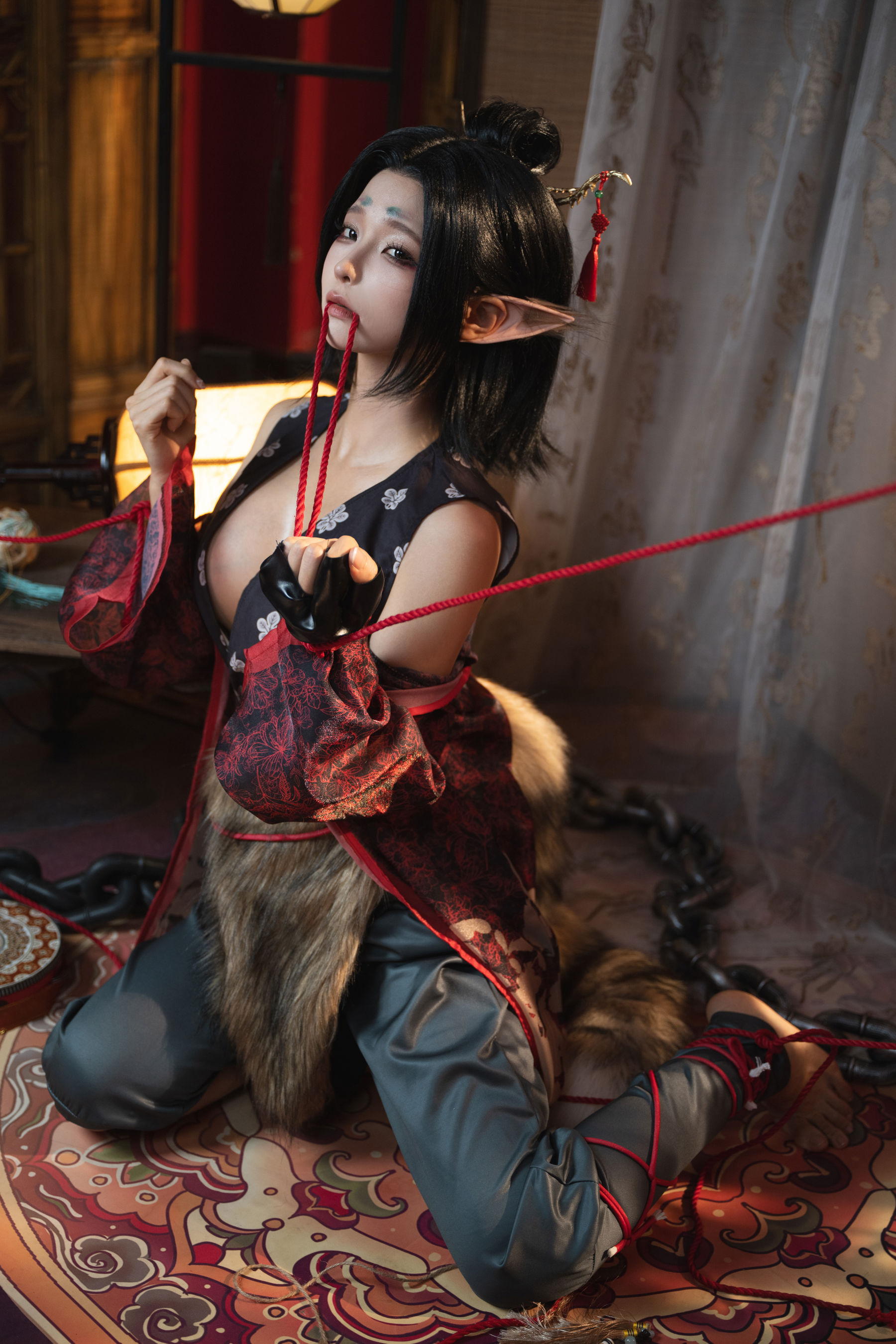 动漫博主蠢沫沫 - 黑神话 萍萍/(144P)