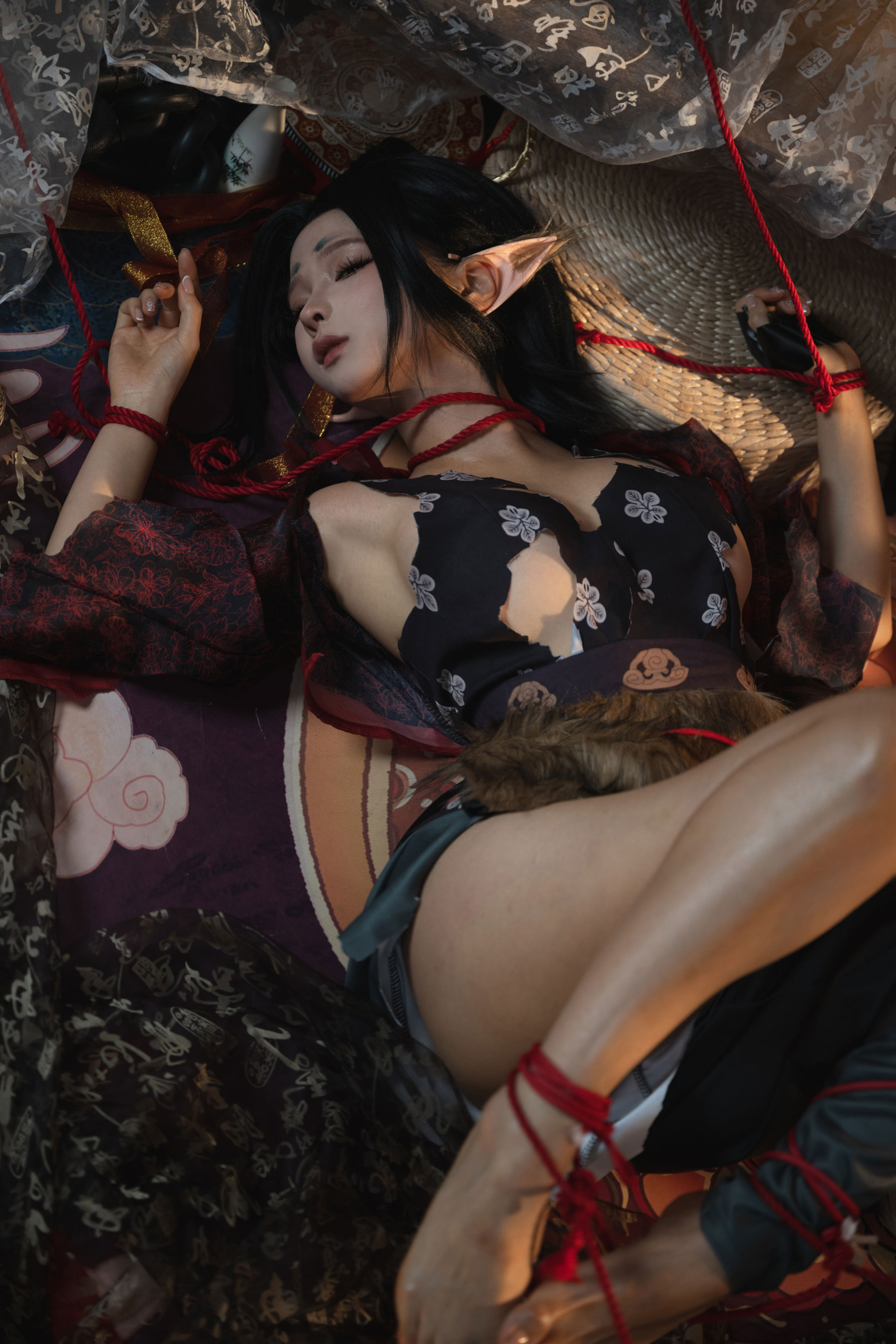 动漫博主蠢沫沫 - 黑神话 萍萍/(144P)