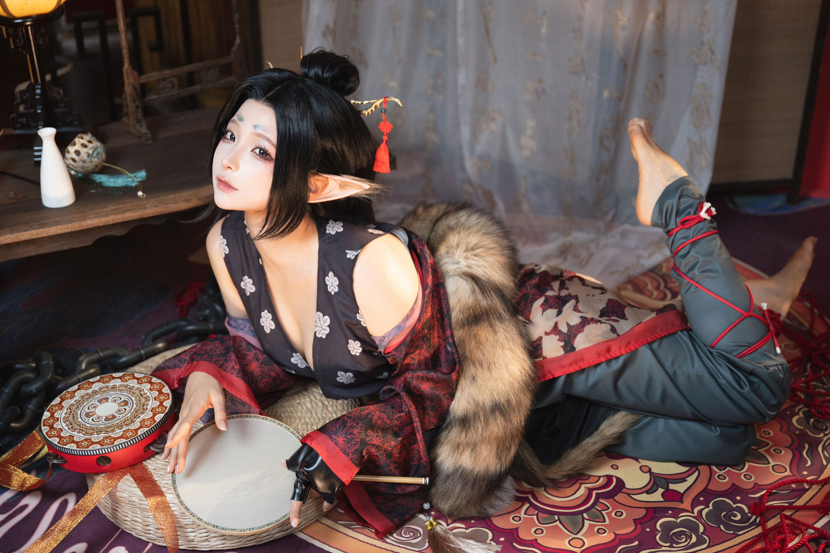 动漫博主蠢沫沫 - 黑神话 萍萍/(144P)