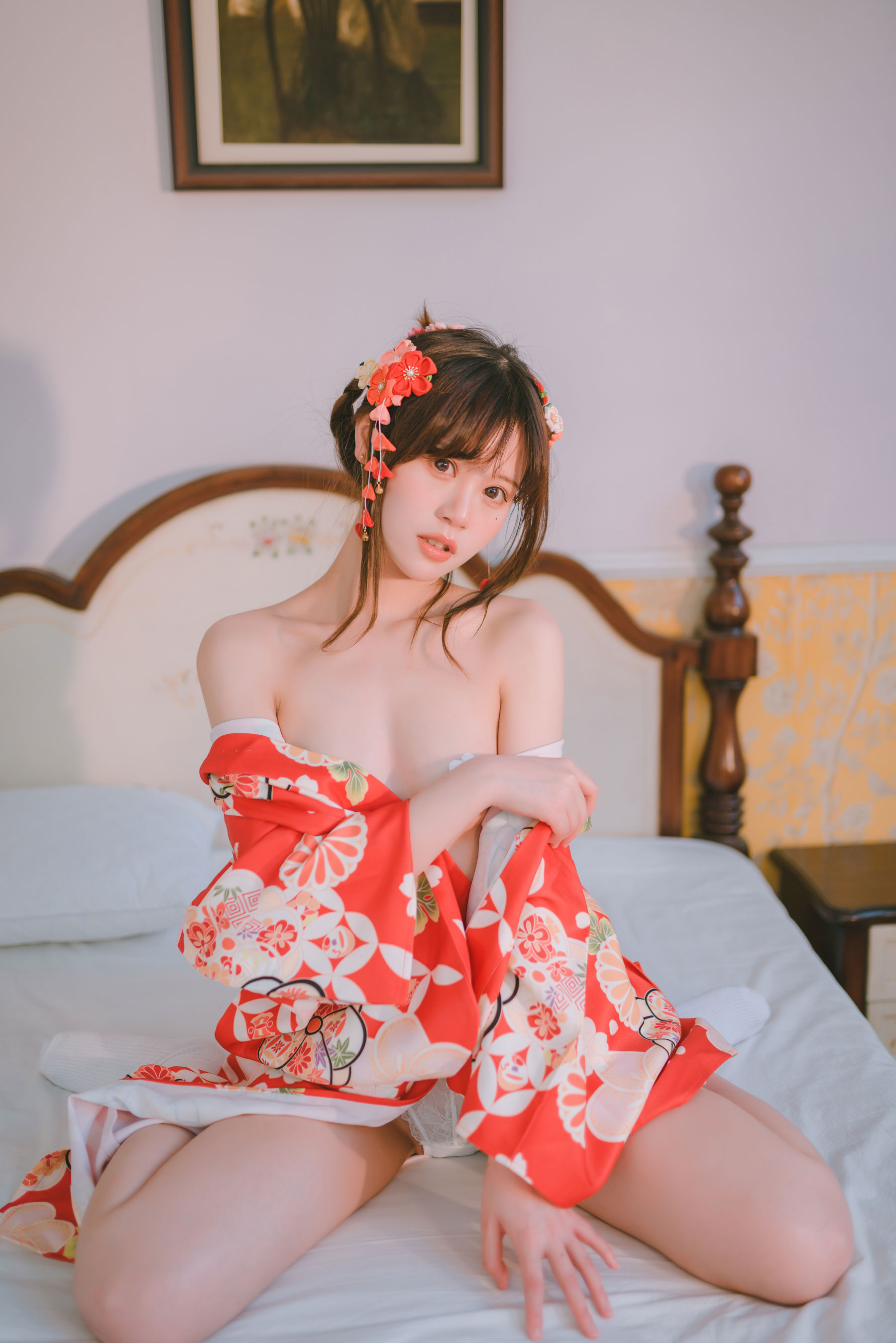 千反田鹿子 - 日常 浴衣室内/(49P)