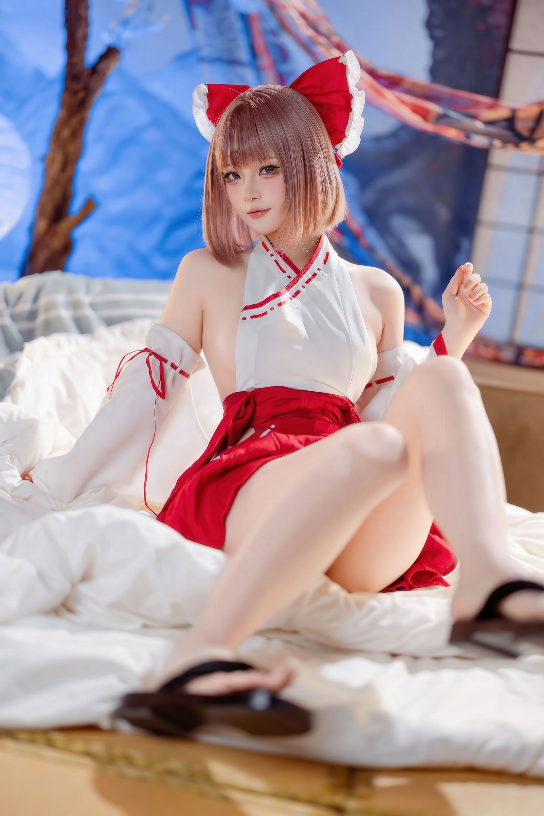 屿鱼 - 兼职巫女/(66P)