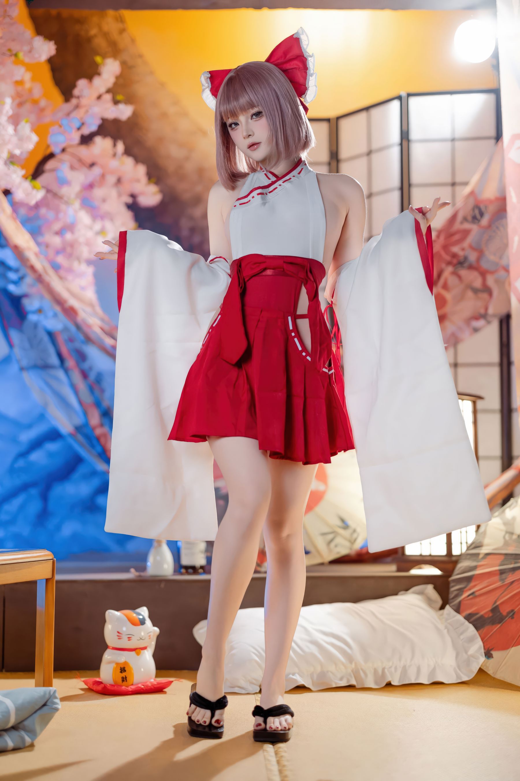 屿鱼 - 兼职巫女/(66P)