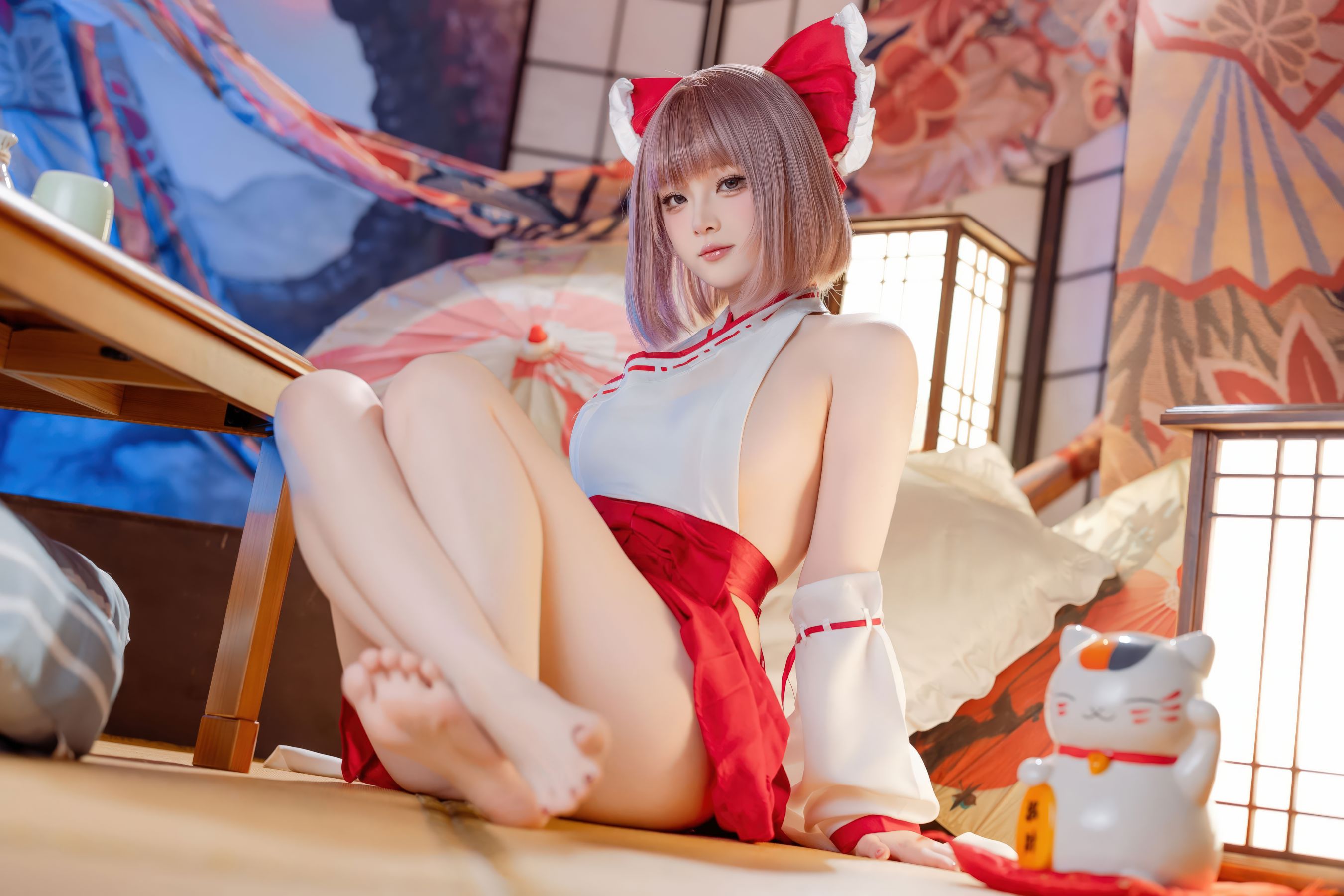 屿鱼 - 兼职巫女/(66P)