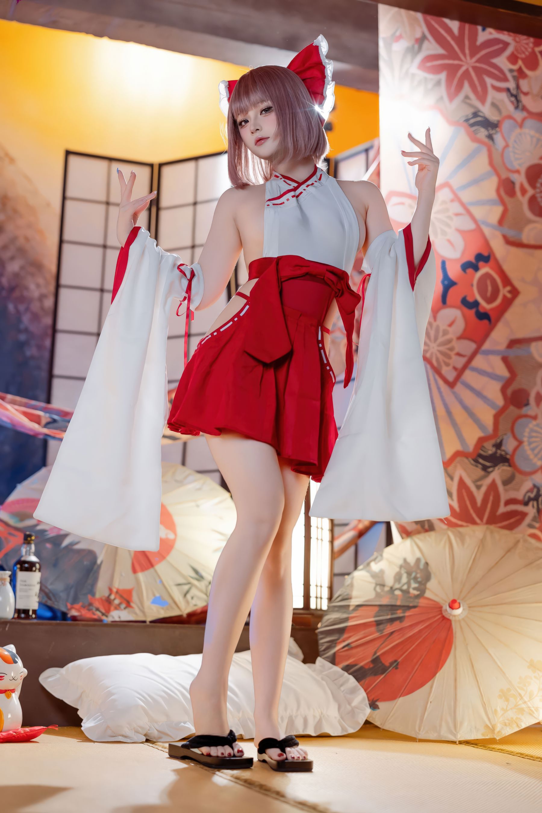 屿鱼 - 兼职巫女/(66P)