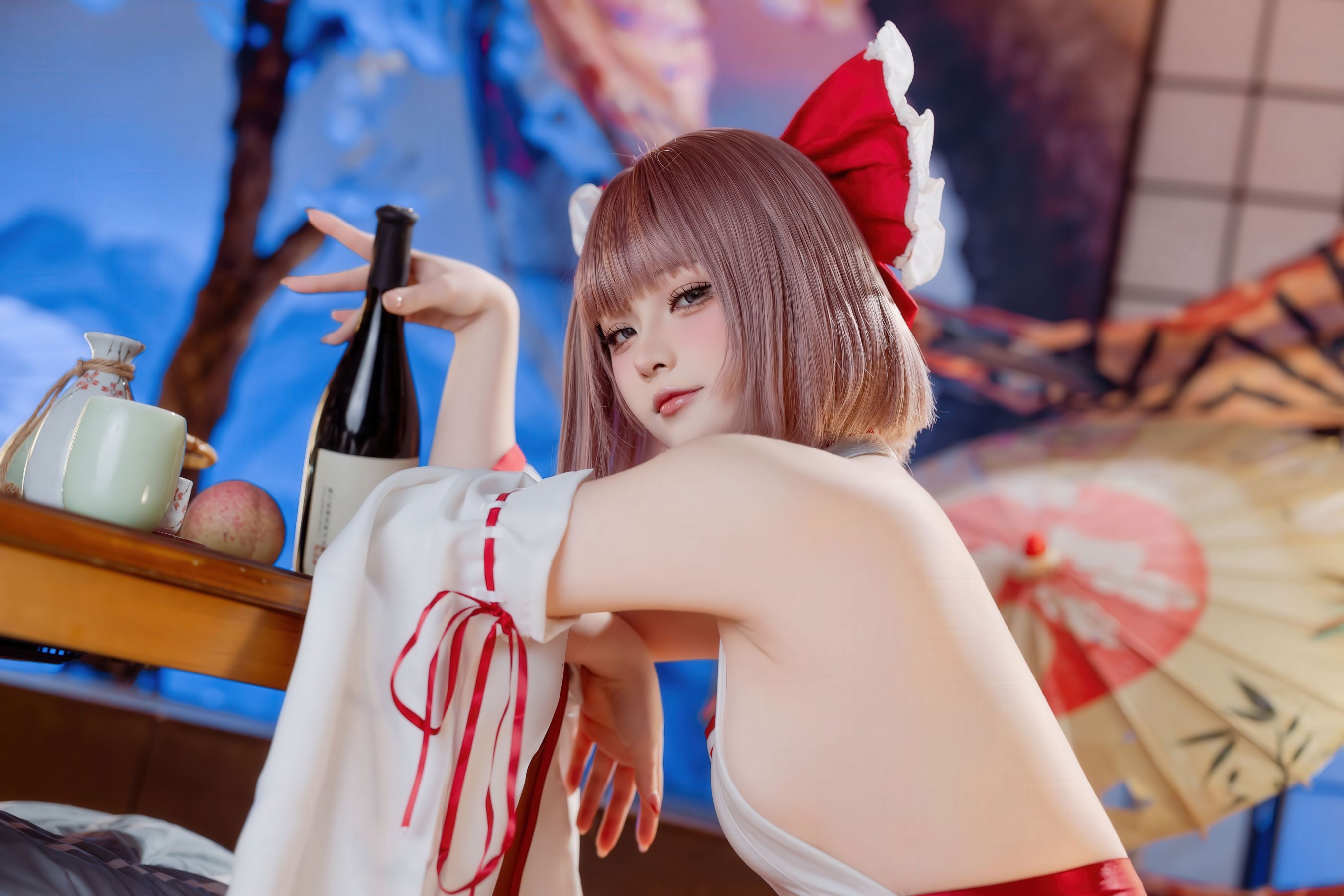 屿鱼 - 兼职巫女/(66P)