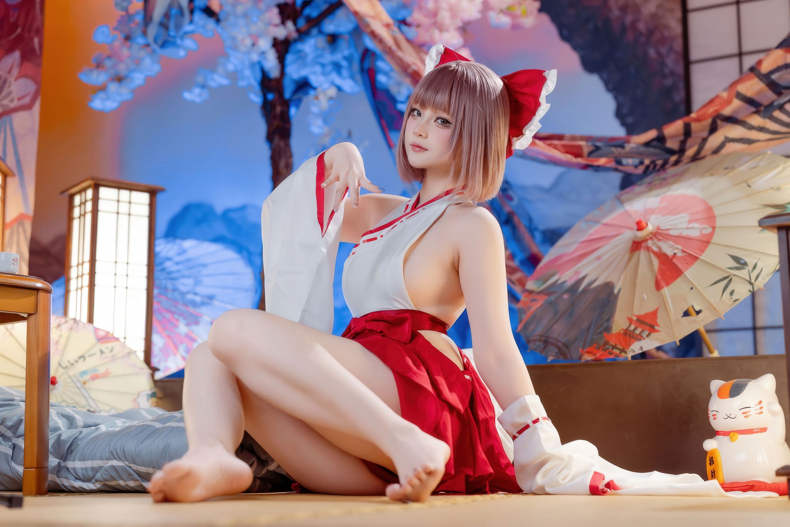 屿鱼 - 兼职巫女/(66P)