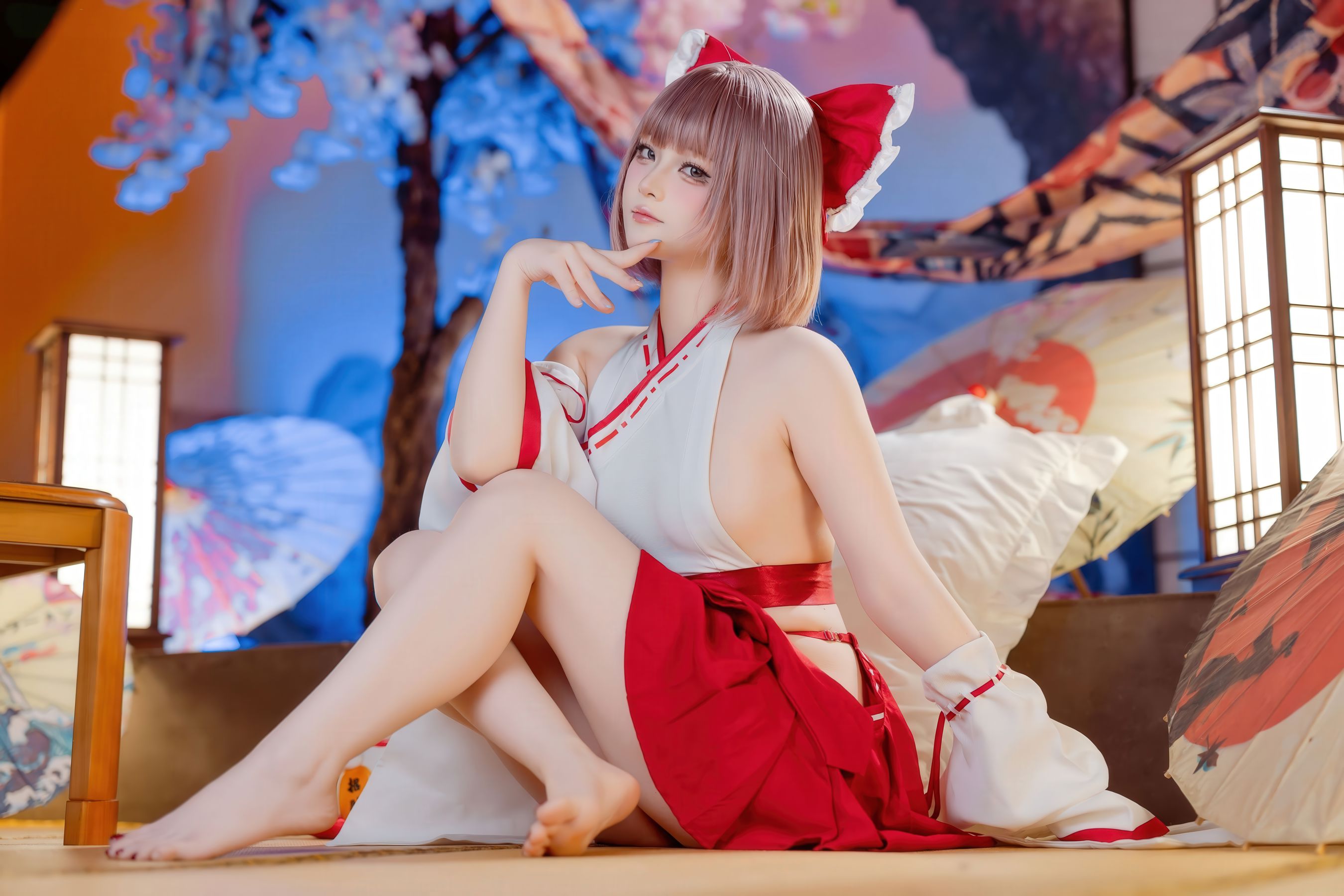 屿鱼 - 兼职巫女/(66P)