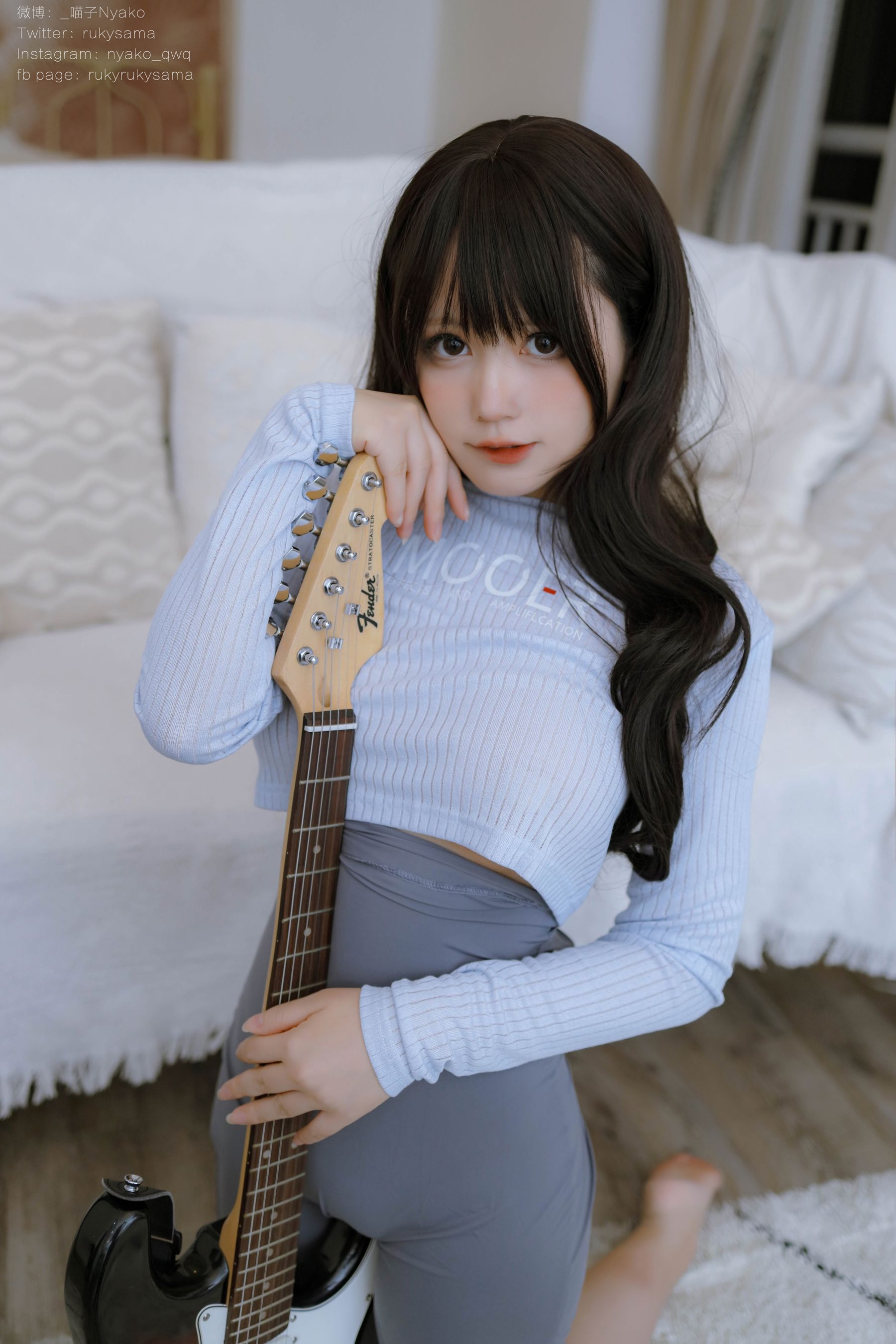 萌妹子 Nyako喵子 - 吉他妹妹/(71P)