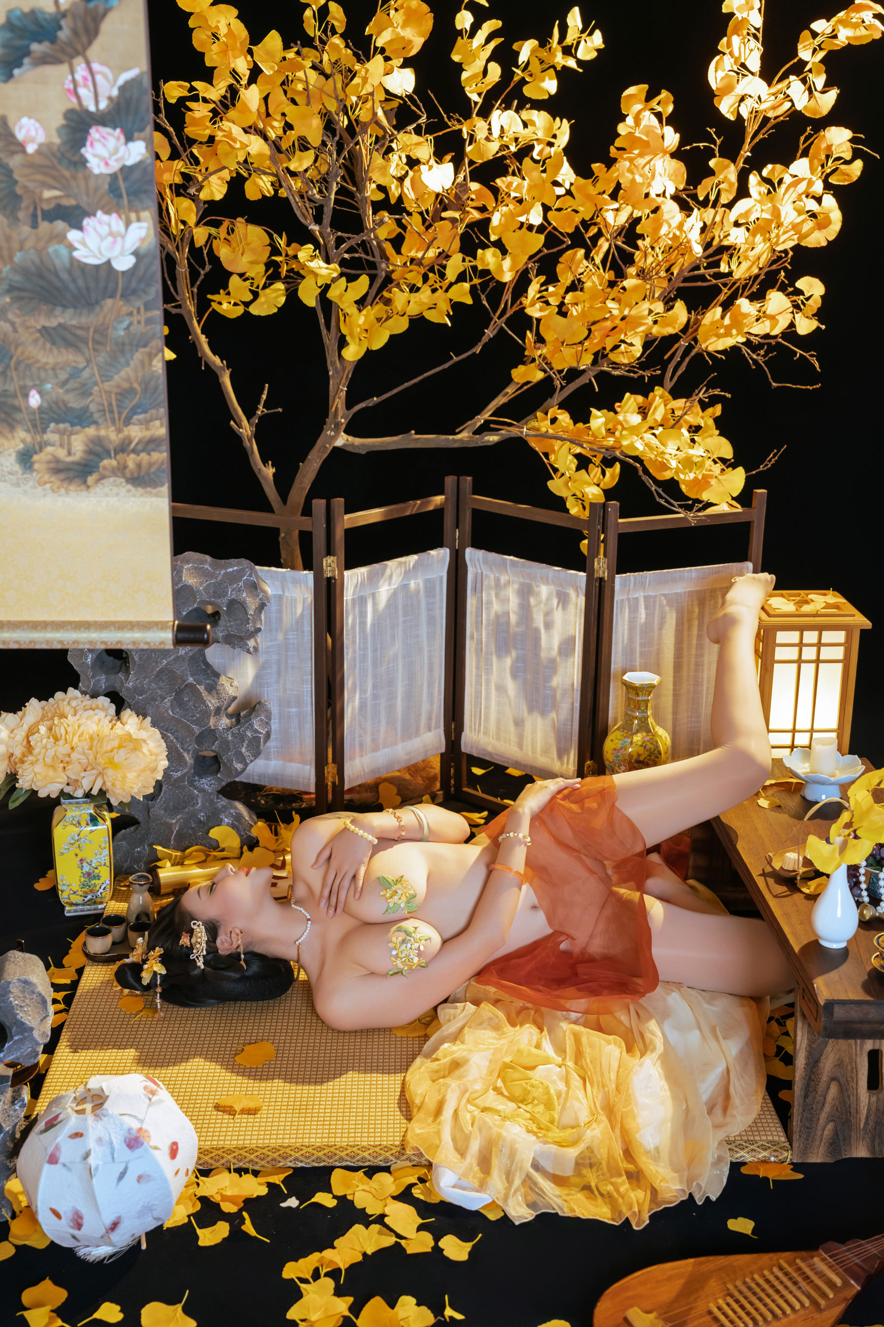 萌妹 奈汐酱nice - 金笺寄月/(90P)