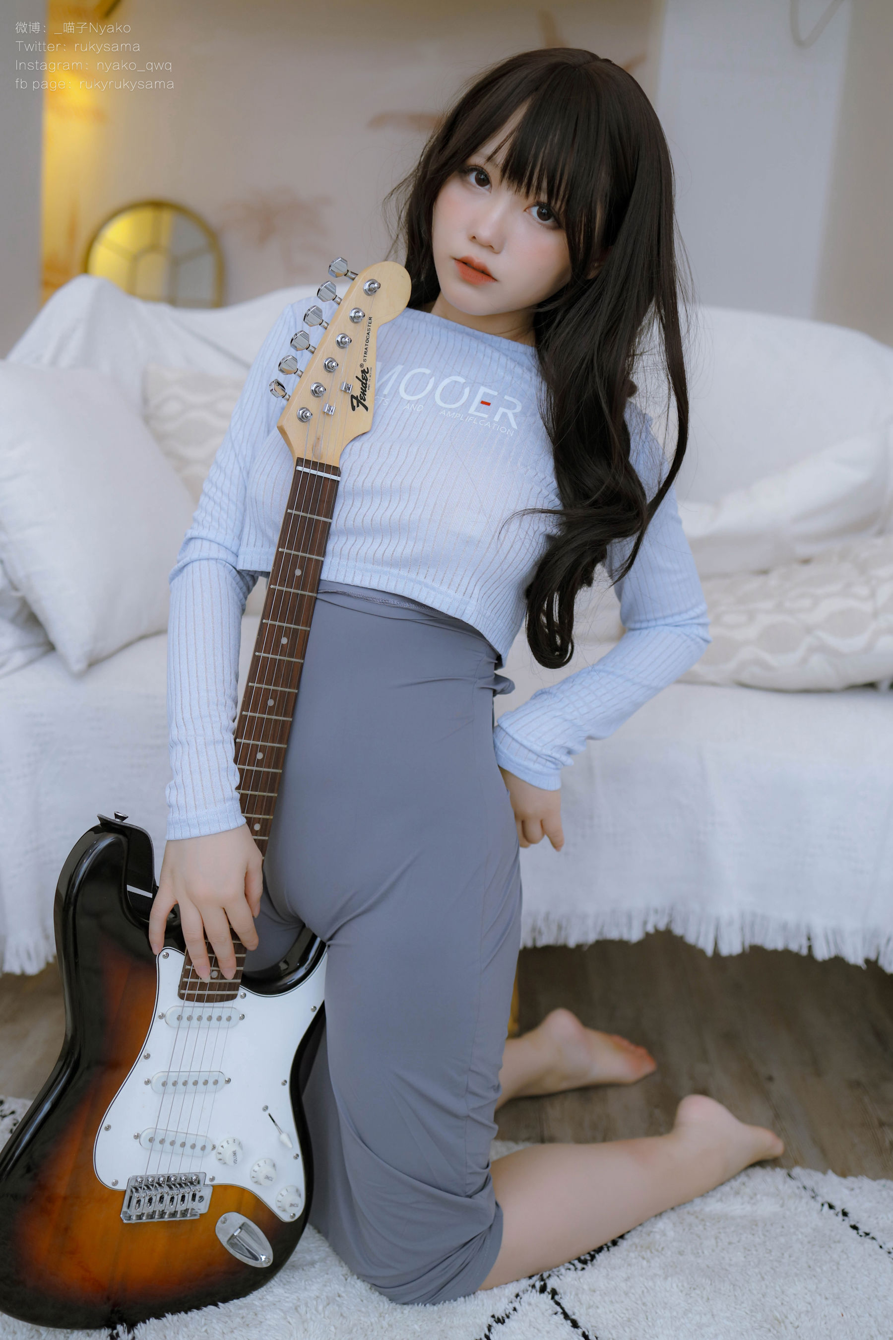 萌妹子 Nyako喵子 - 吉他妹妹/(71P)