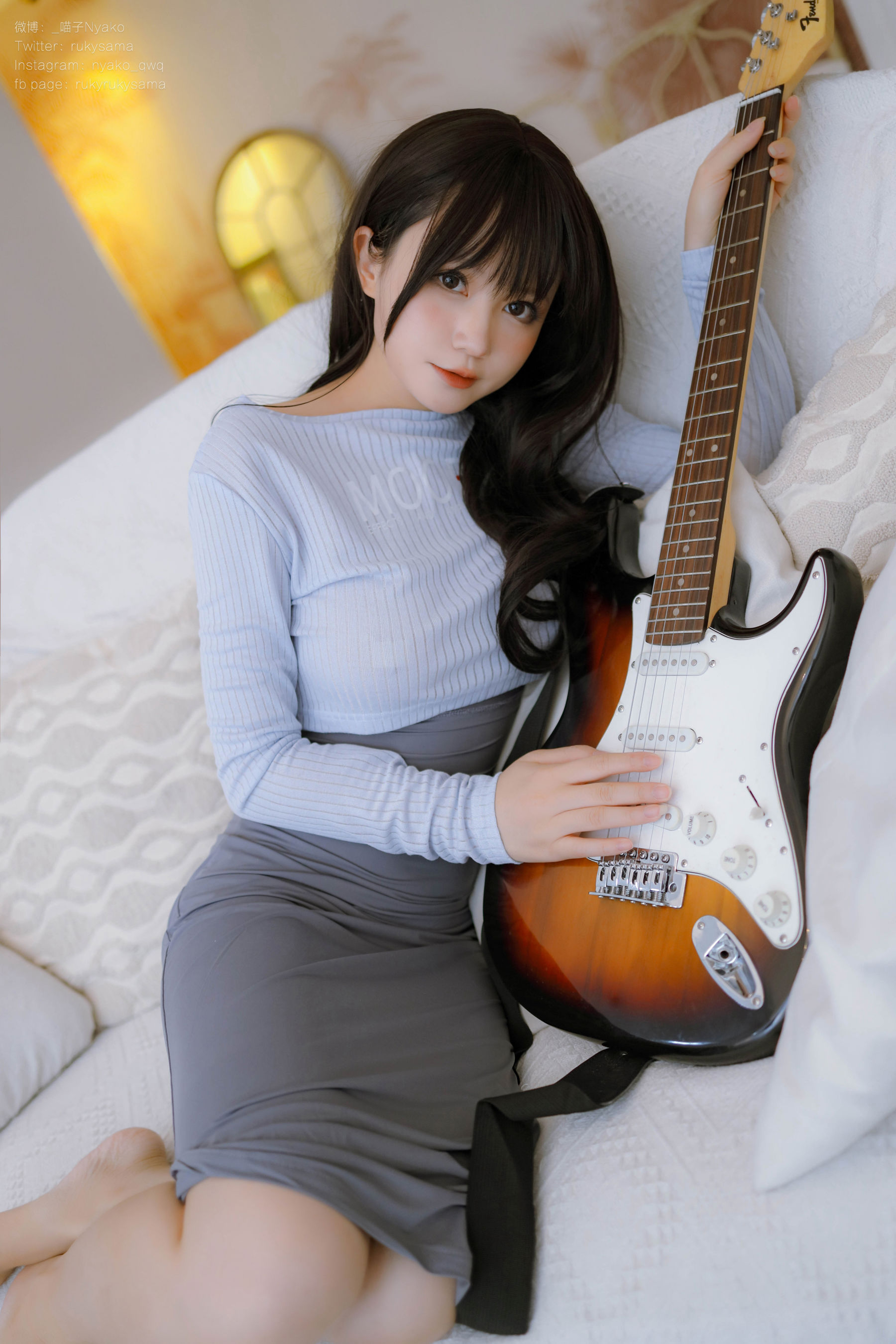 萌妹子 Nyako喵子 - 吉他妹妹/(71P)