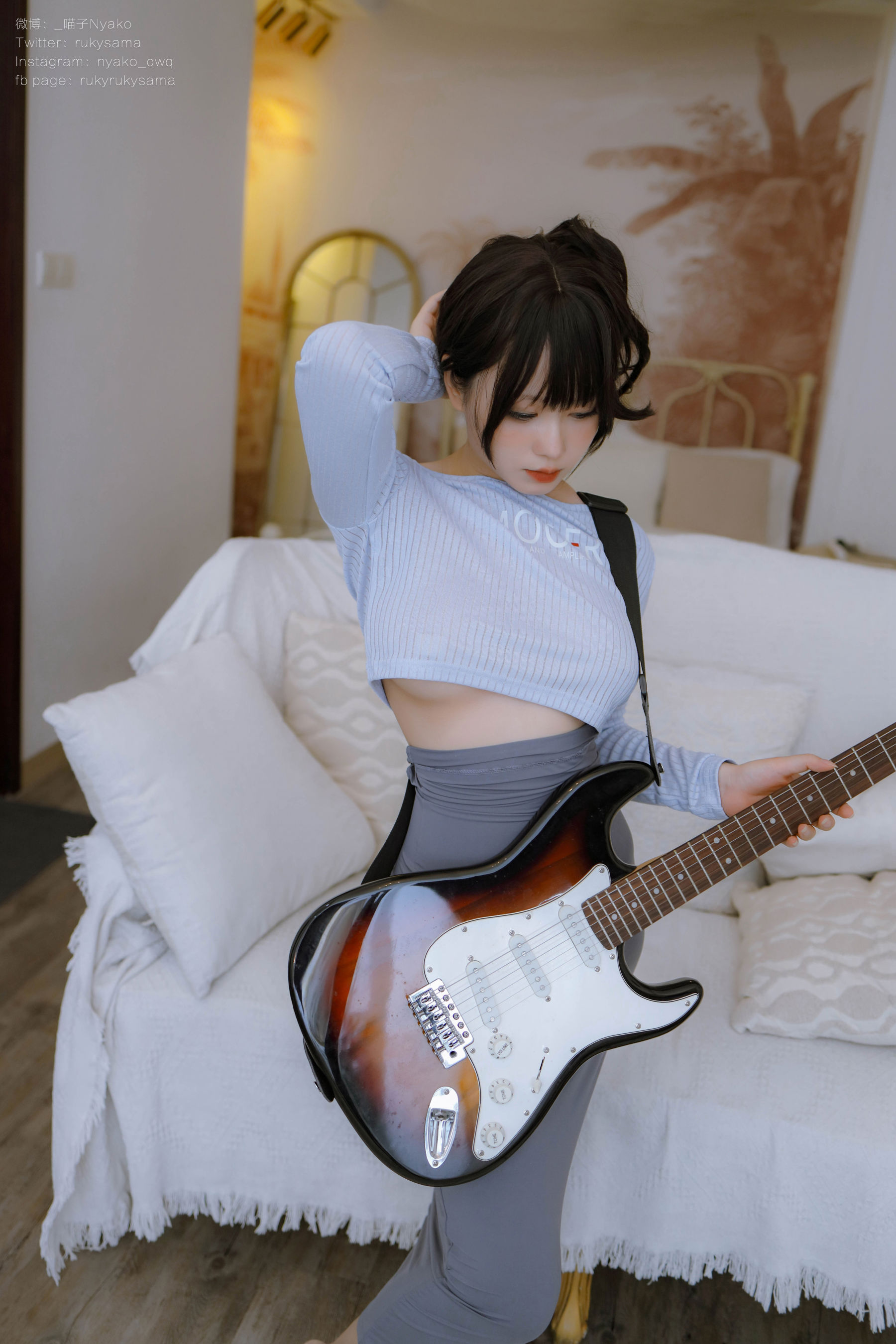萌妹子 Nyako喵子 - 吉他妹妹/(71P)