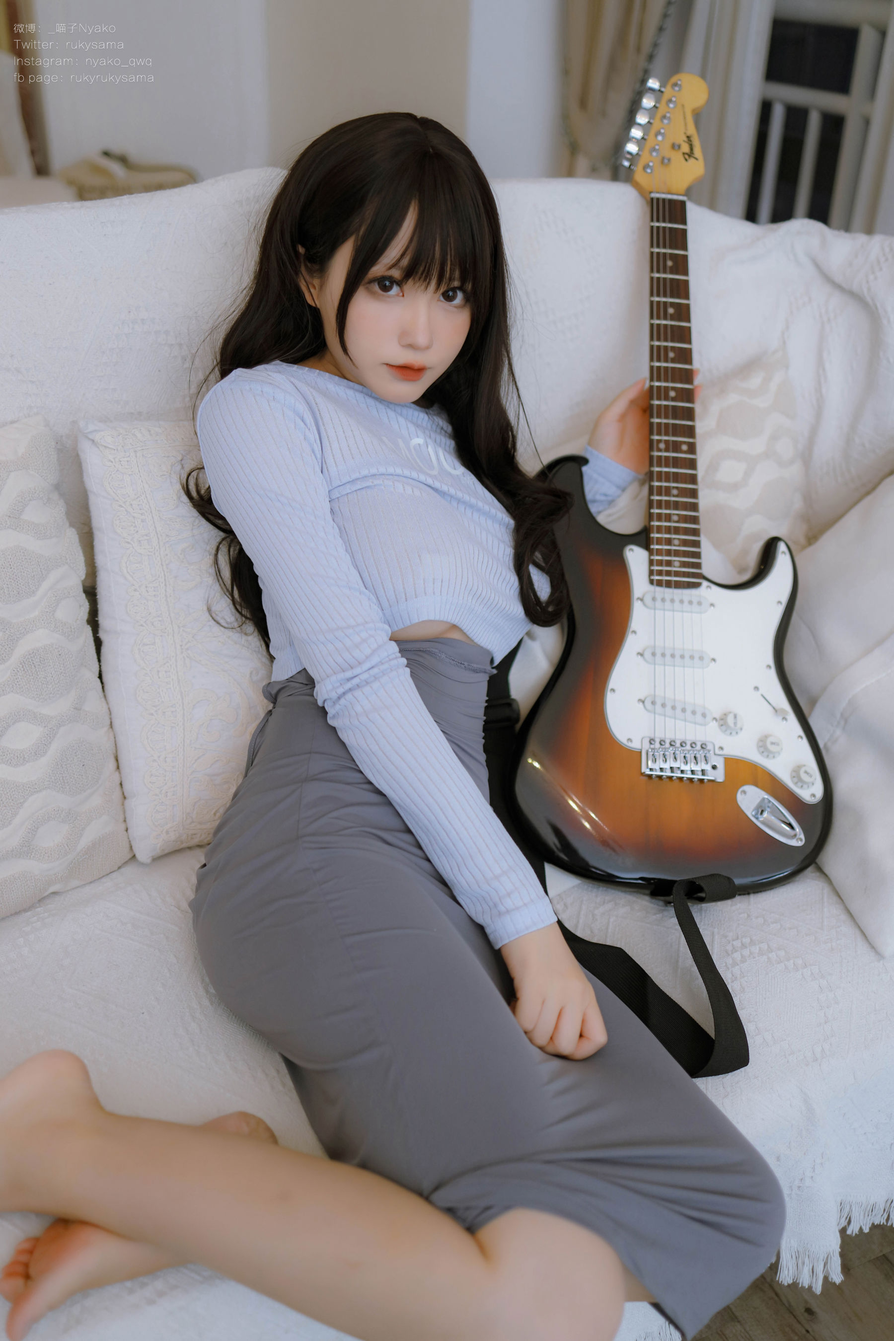 萌妹子 Nyako喵子 - 吉他妹妹/(71P)