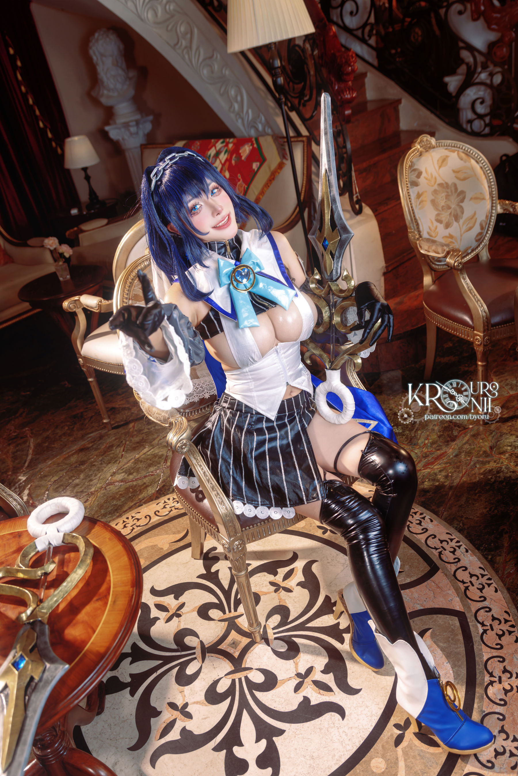 日本性感萝莉 Byoru - Ouro Kronii/(52P)