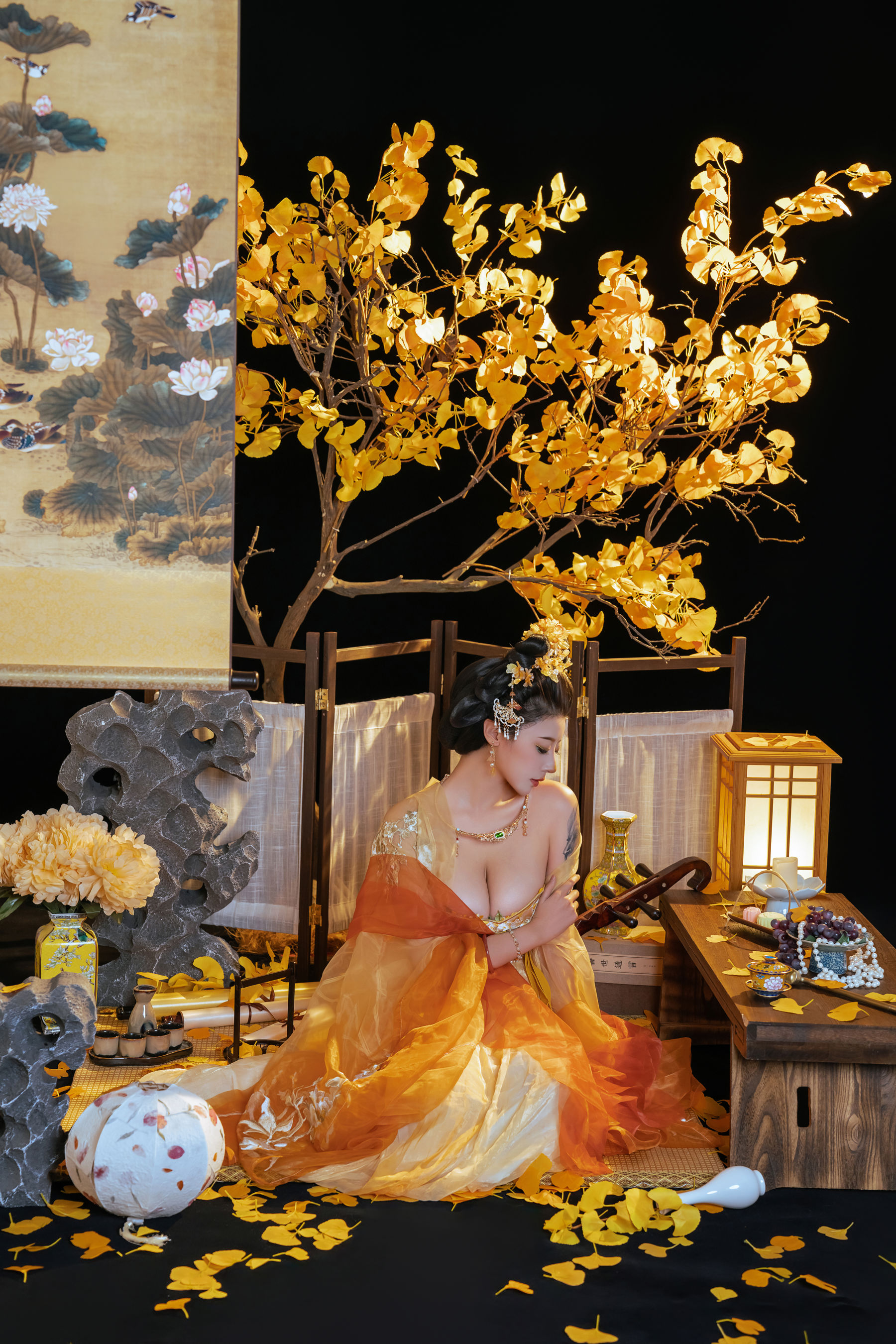 萌妹 奈汐酱nice - 金笺寄月/(90P)