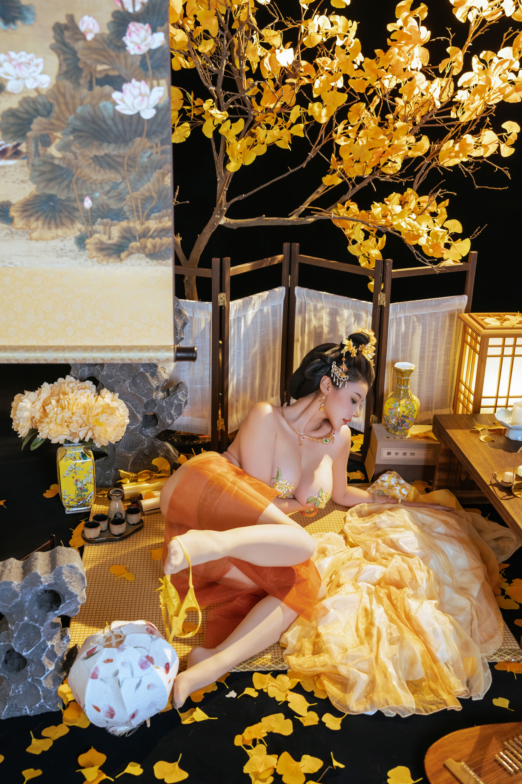 萌妹 奈汐酱nice - 金笺寄月/(90P)