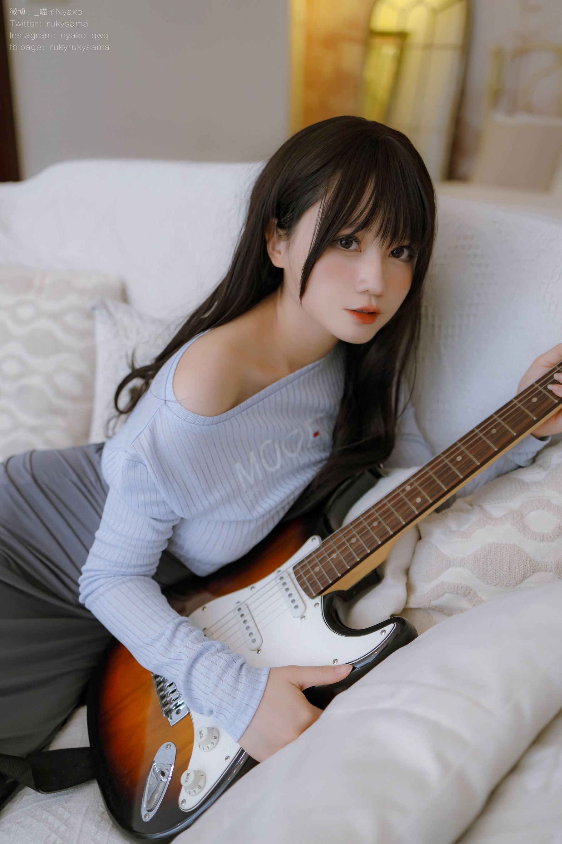 萌妹子 Nyako喵子 - 吉他妹妹/(71P)